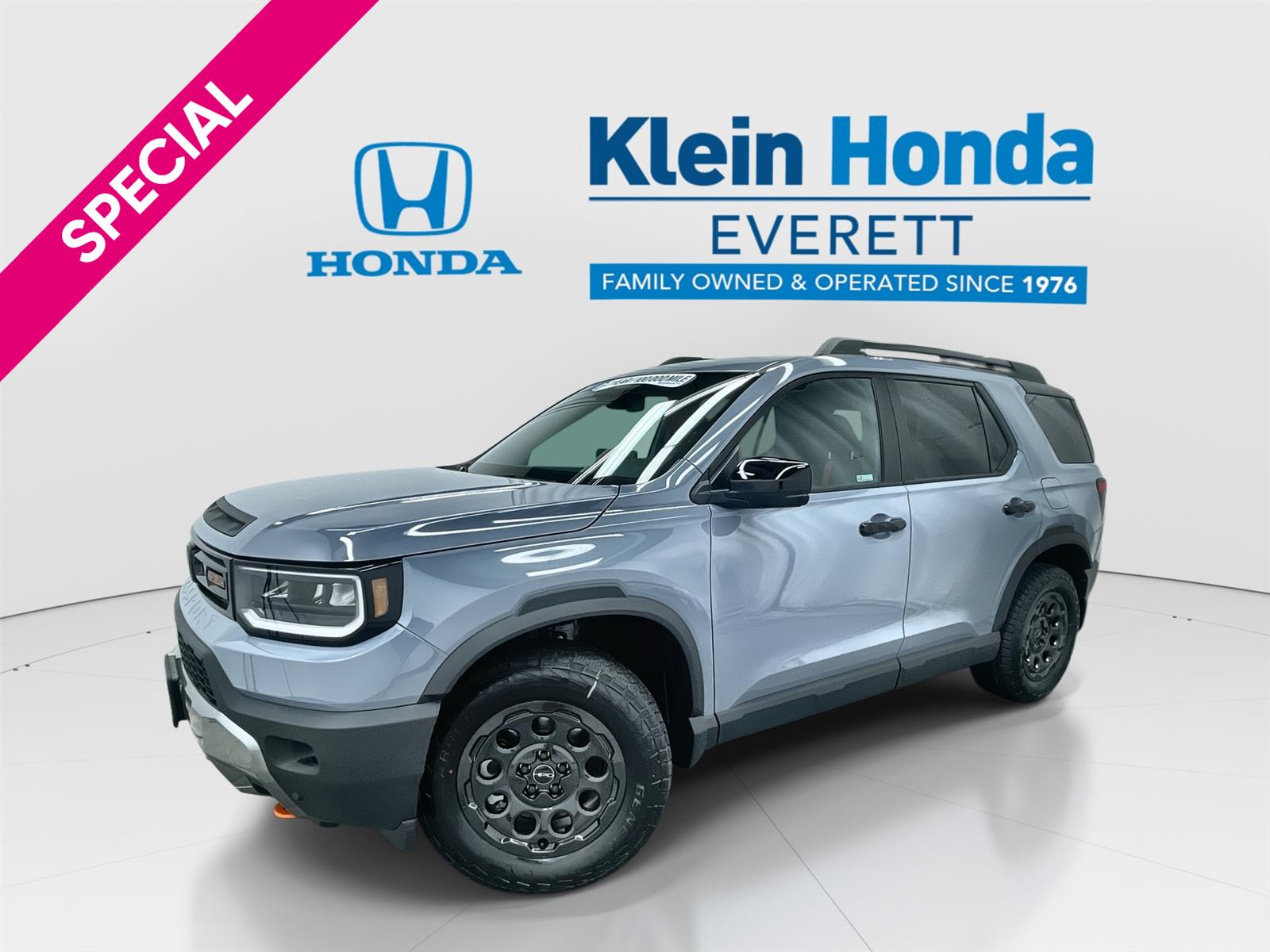 Sonic Gray Pearl 2026 Honda Passport TrailSport Blackout AWD SUV / Crossover All-Wheel Drive Automatic