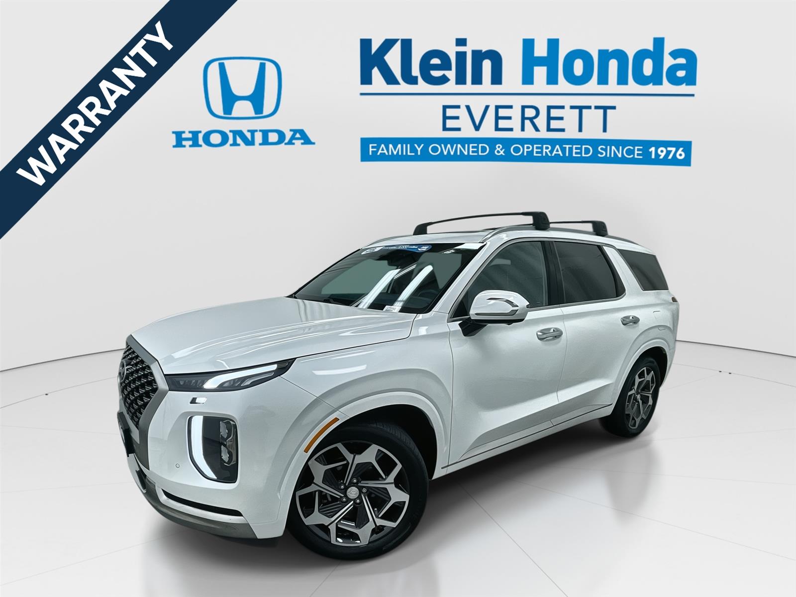 Hyper White 2022 Hyundai Palisade Calligraphy AWD SUV / Crossover All-Wheel Drive Automatic