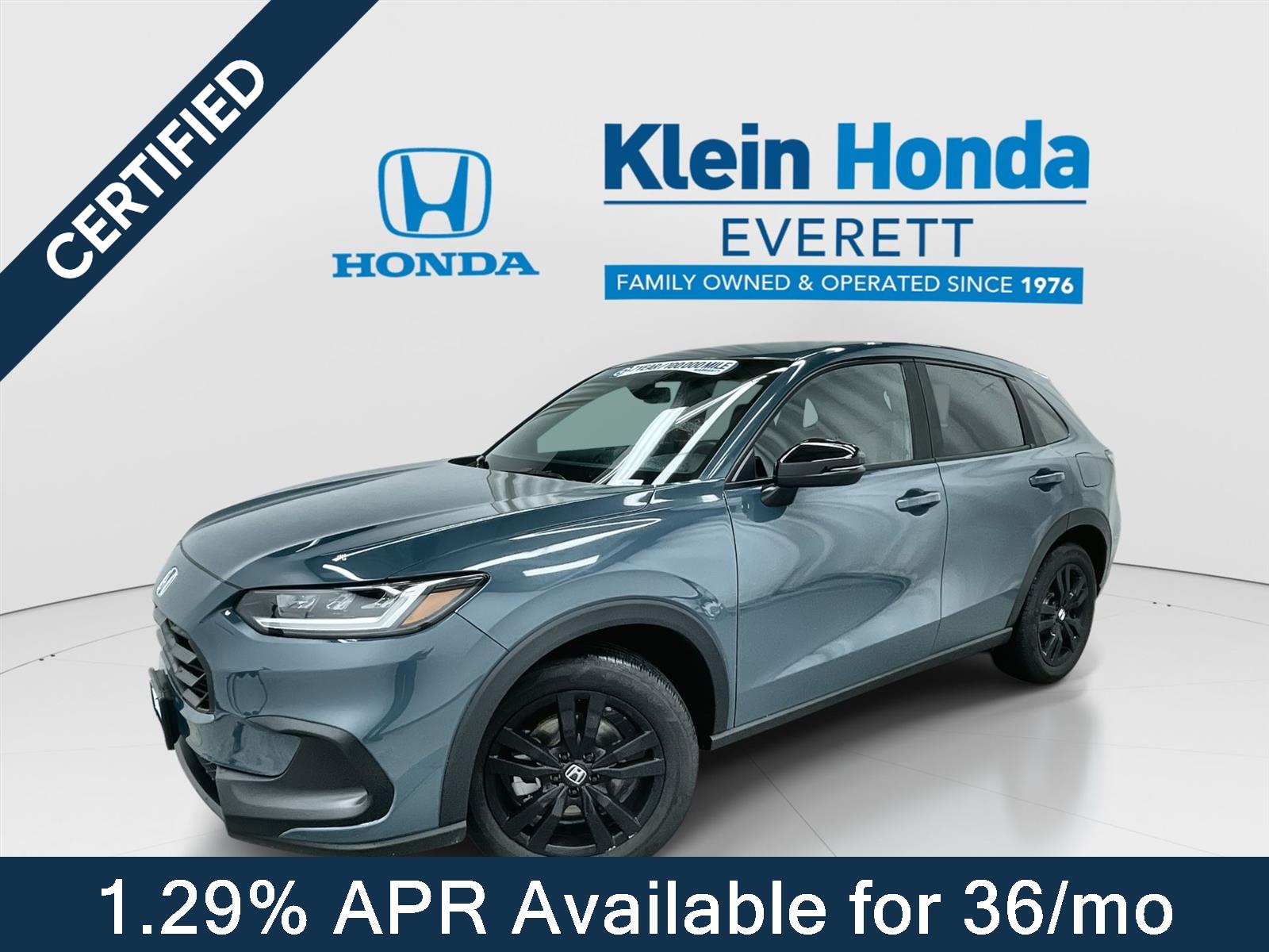 Nordic Forest Pearl 2026 Honda HR-V SUV / Crossover All-Wheel Drive Continuously Variable Transmission