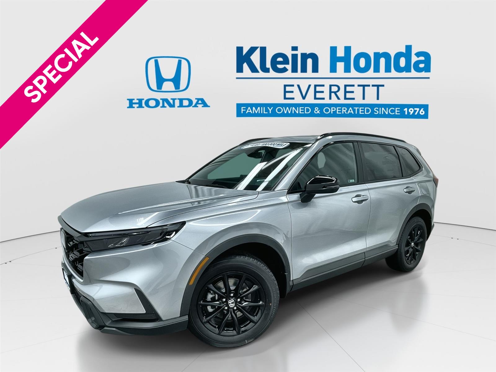 Solar Silver Metallic 2026 Honda CR-V Hybrid SUV / Crossover All-Wheel Drive 1-Speed Dual Clutch