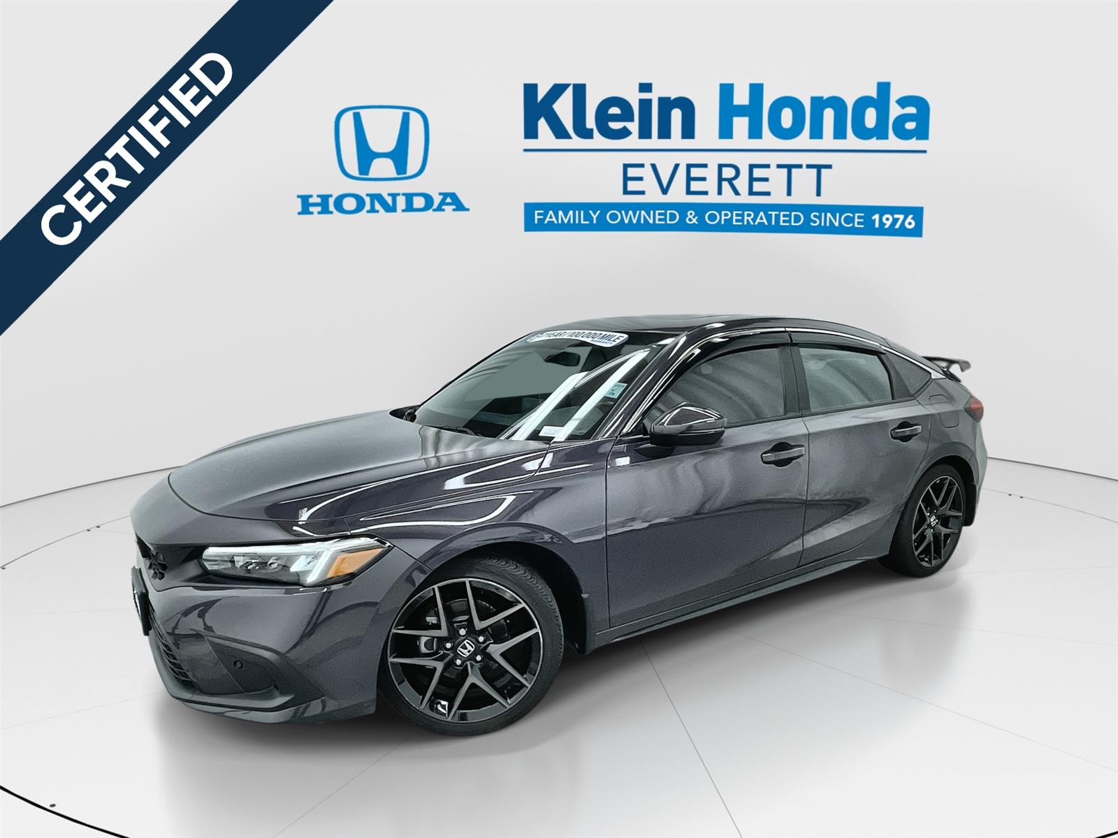 Smokey Mauve Pearl 2024 Honda Civic Hatchback Sport Touring FWD Hatchback Front-Wheel Drive 7-Speed CVT