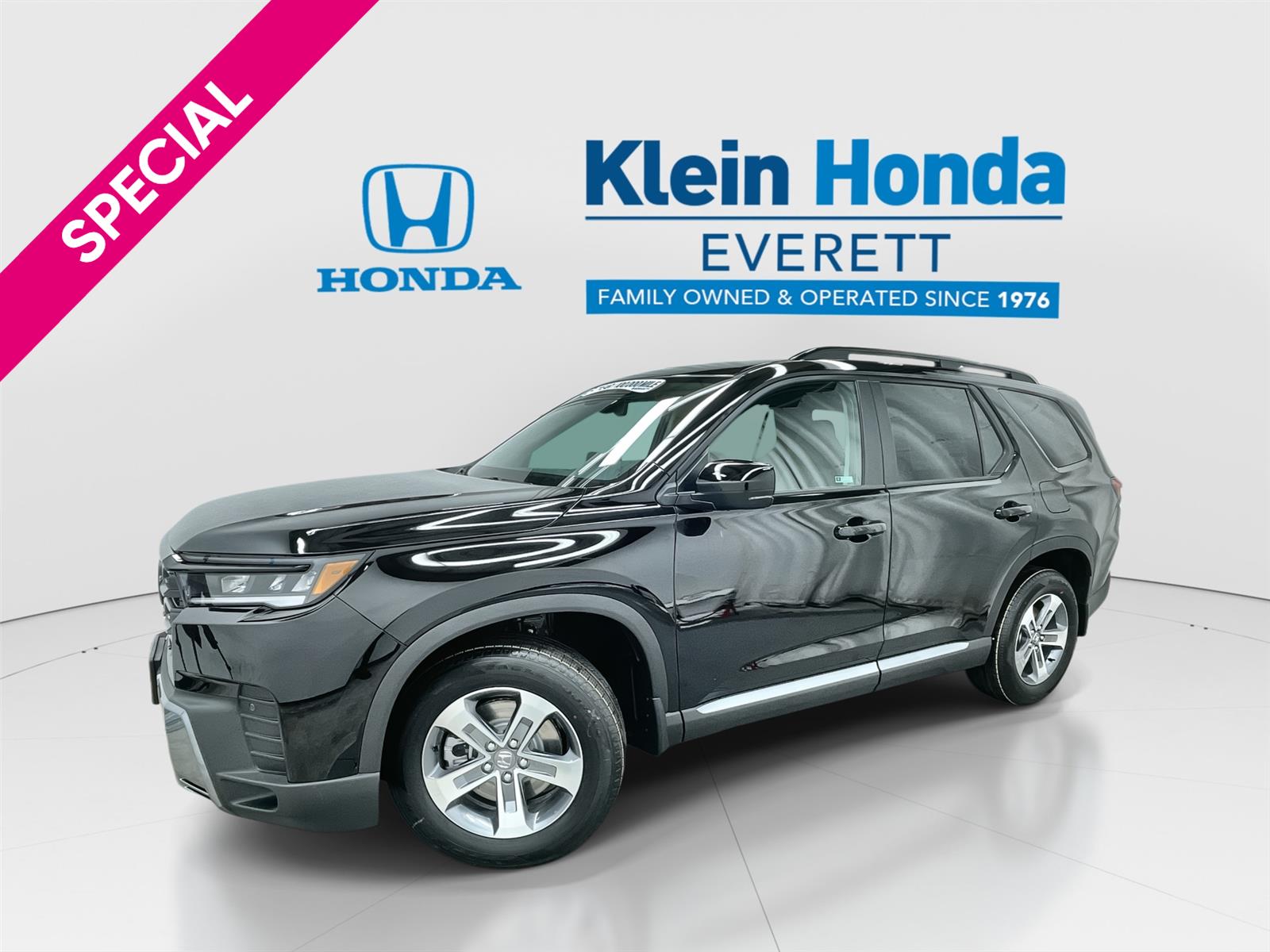 Crystal Black Pearl 2026 Honda Pilot EX-L AWD SUV / Crossover All-Wheel Drive Automatic