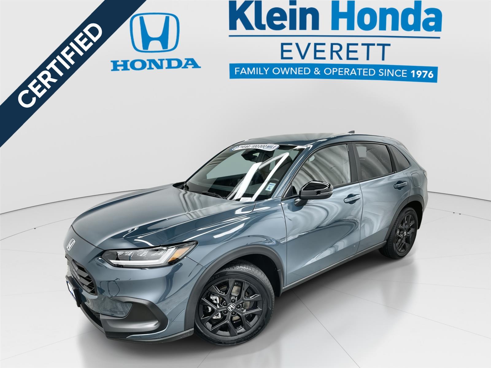 Nordic Forest Pearl 2025 Honda HR-V Sport AWD SUV / Crossover All-Wheel Drive Continuously Variable Transmission