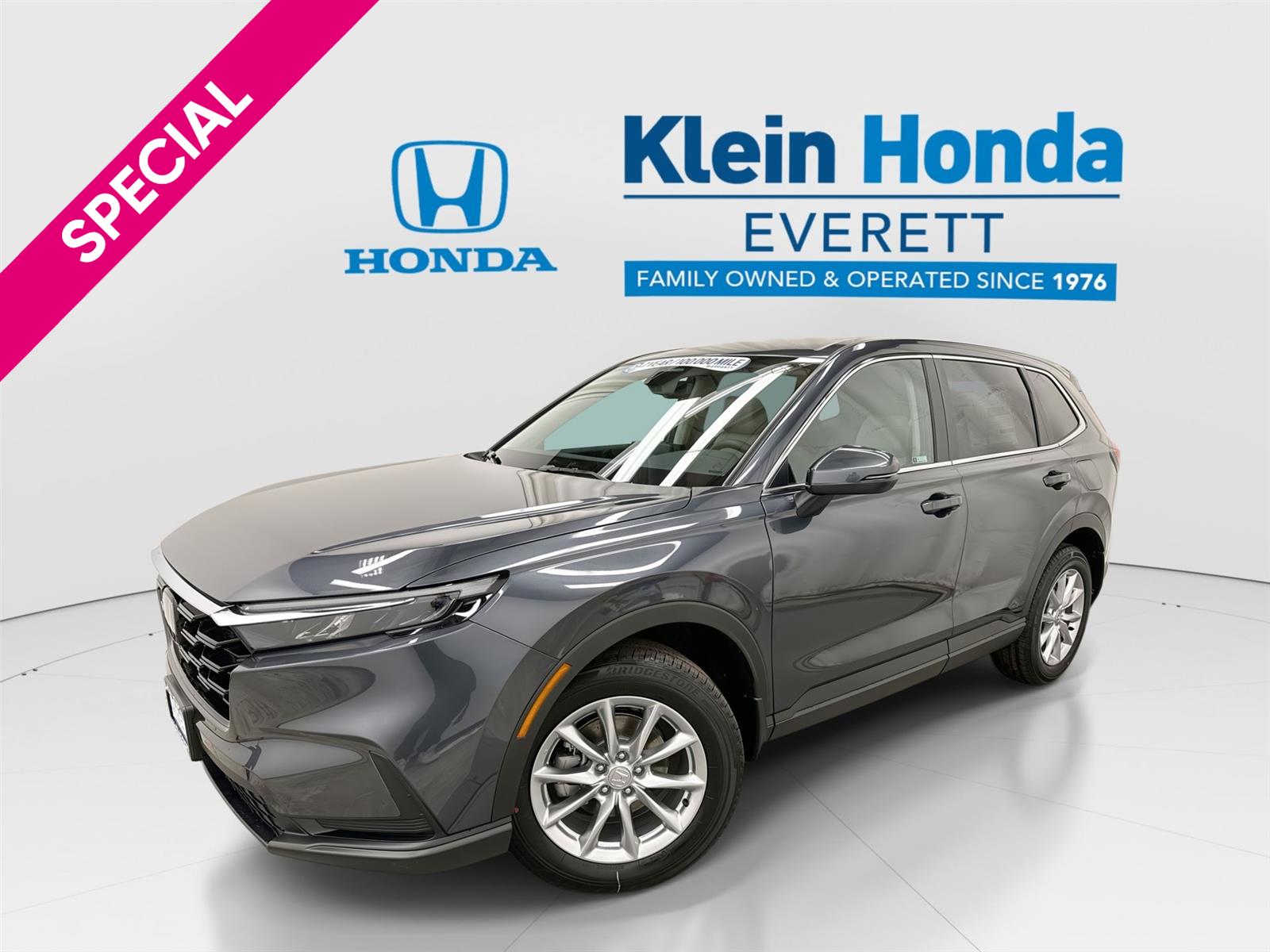 Meteorite Gray Metallic 2026 Honda CR-V SUV / Crossover All-Wheel Drive Continuously Variable Transmission