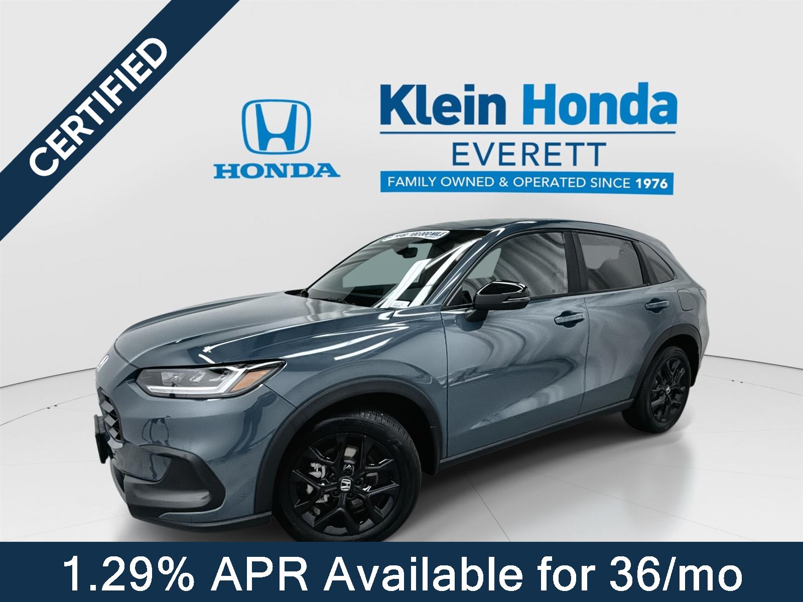 Nordic Forest Pearl 2025 Honda HR-V SUV / Crossover All-Wheel Drive Continuously Variable Transmission