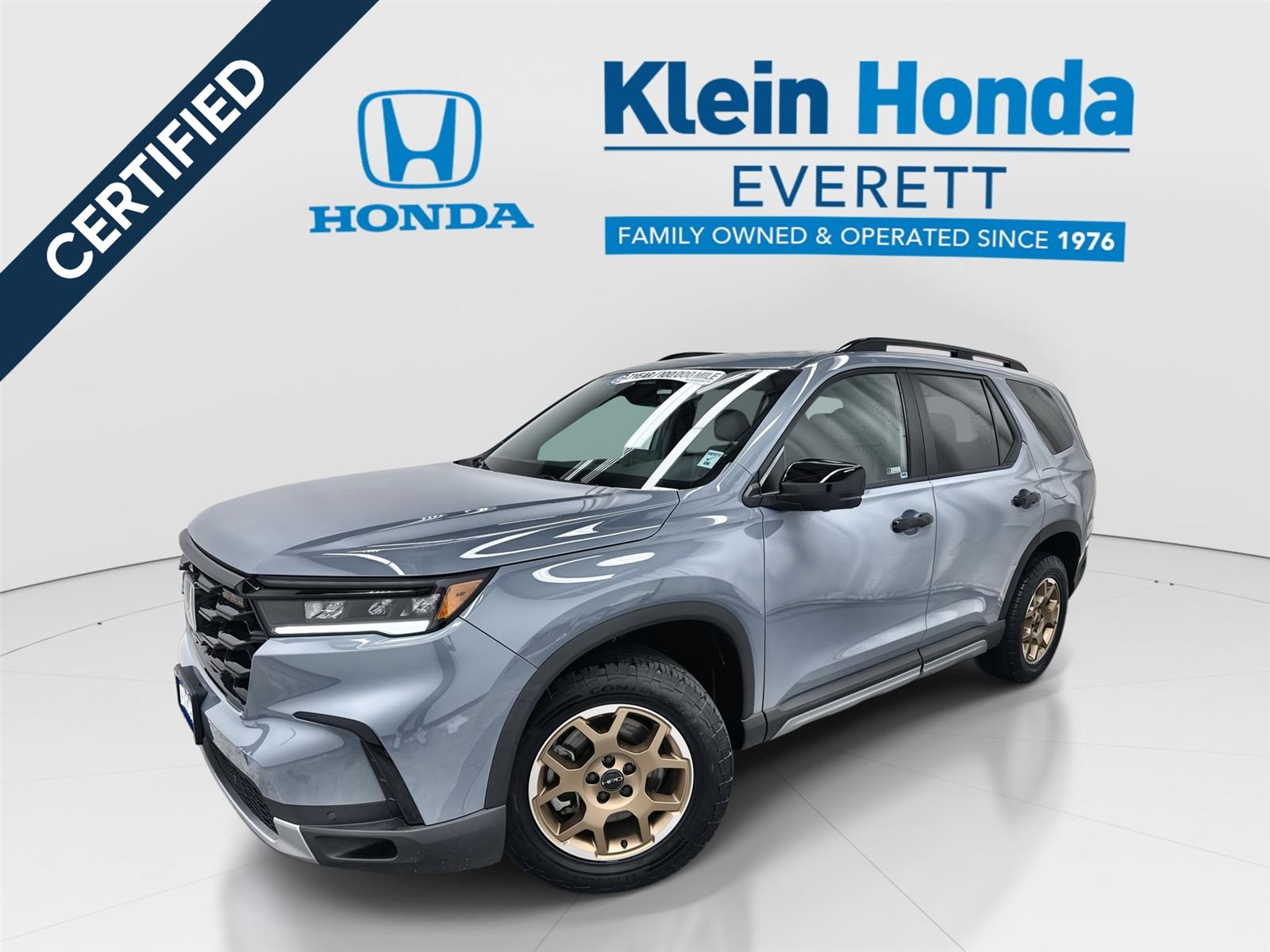 Sonic Gray Pearl 2024 Honda Pilot TrailSport AWD SUV / Crossover All-Wheel Drive Automatic