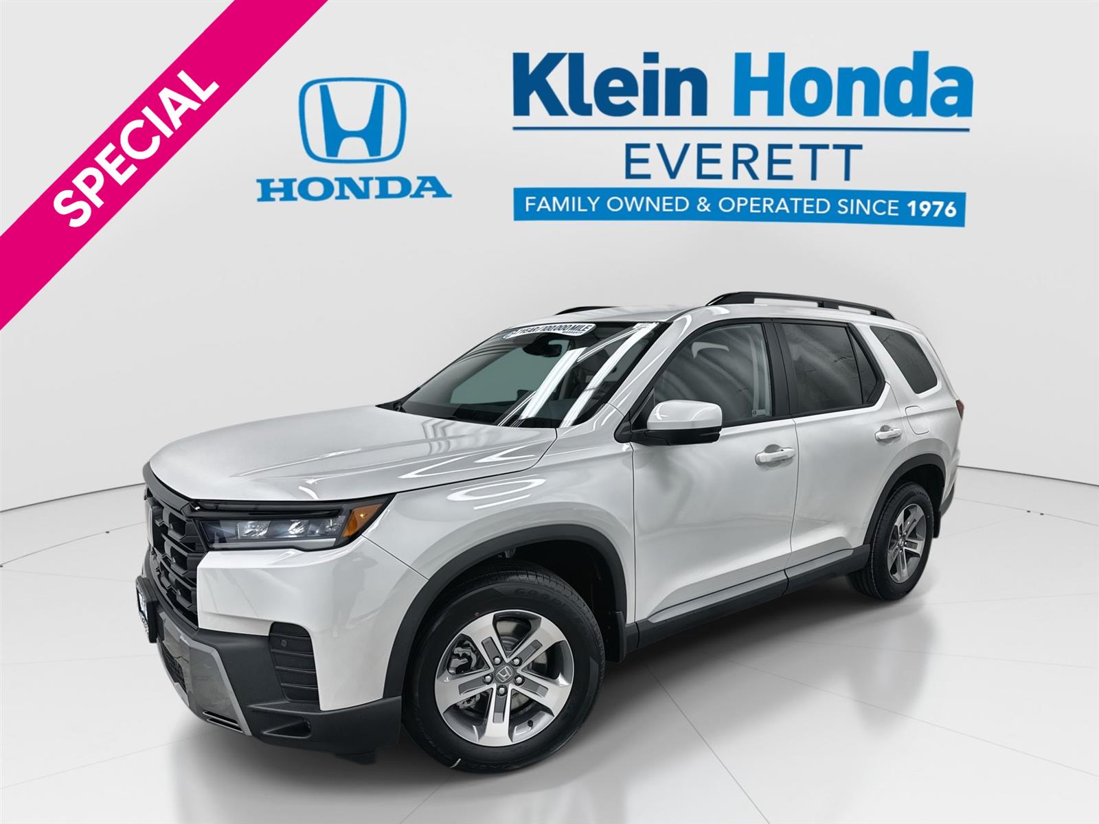 Platinum White Pearl 2026 Honda Pilot EX-L AWD SUV / Crossover All-Wheel Drive Automatic