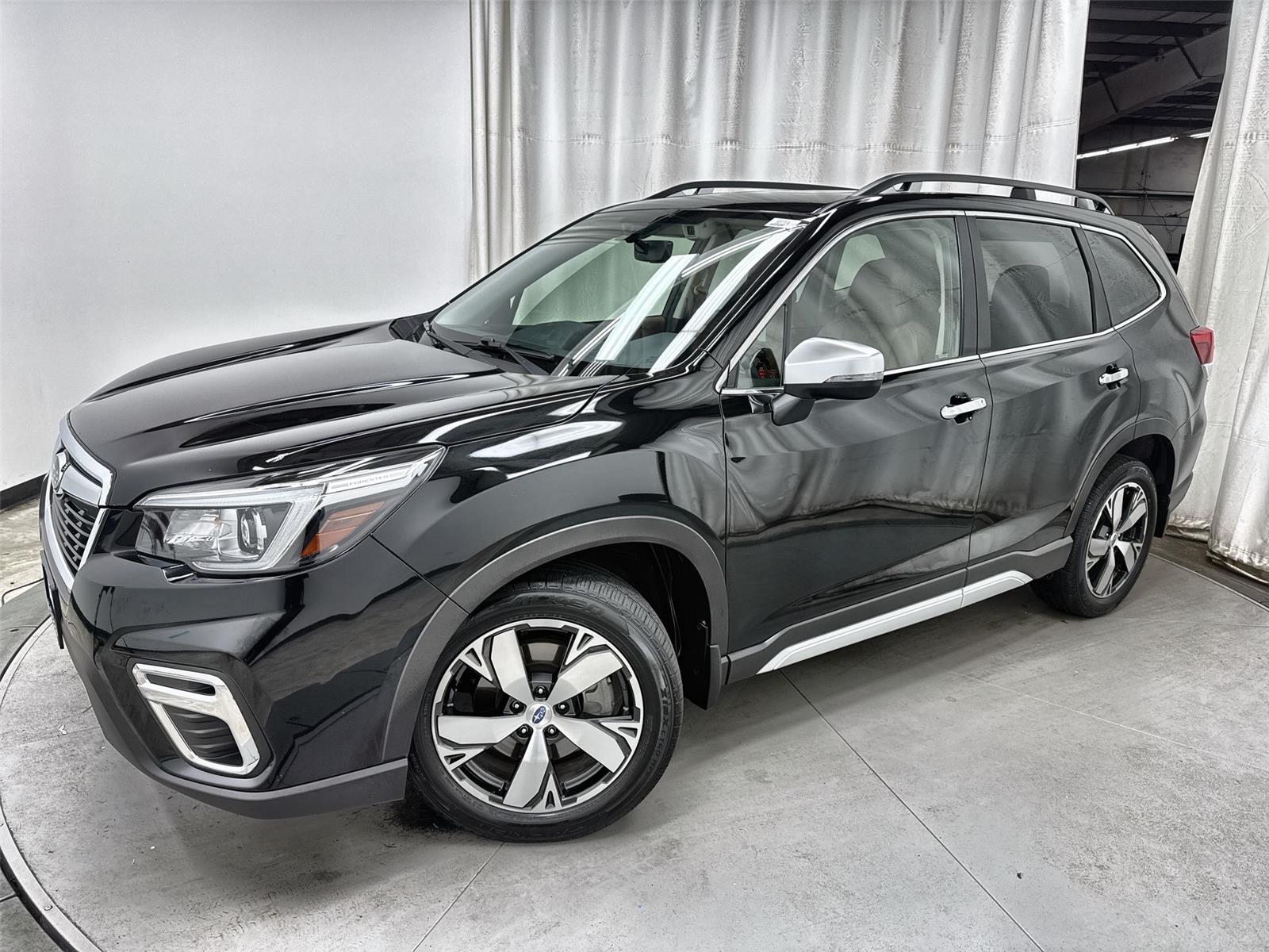 Crystal Black Silica 2019 Subaru Forester 2.5i Touring AWD SUV / Crossover All-Wheel Drive Continuously Variable Transmission