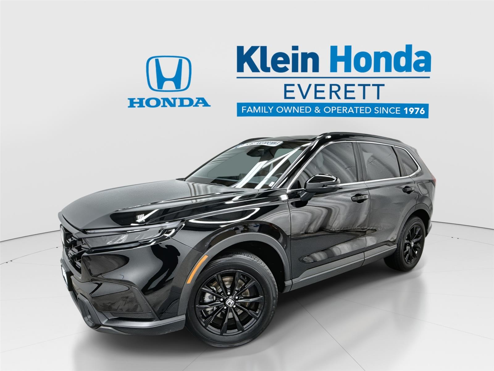 Crystal Black Pearl 2024 Honda CR-V Hybrid Sport AWD SUV / Crossover All-Wheel Drive 1-Speed Dual Clutch