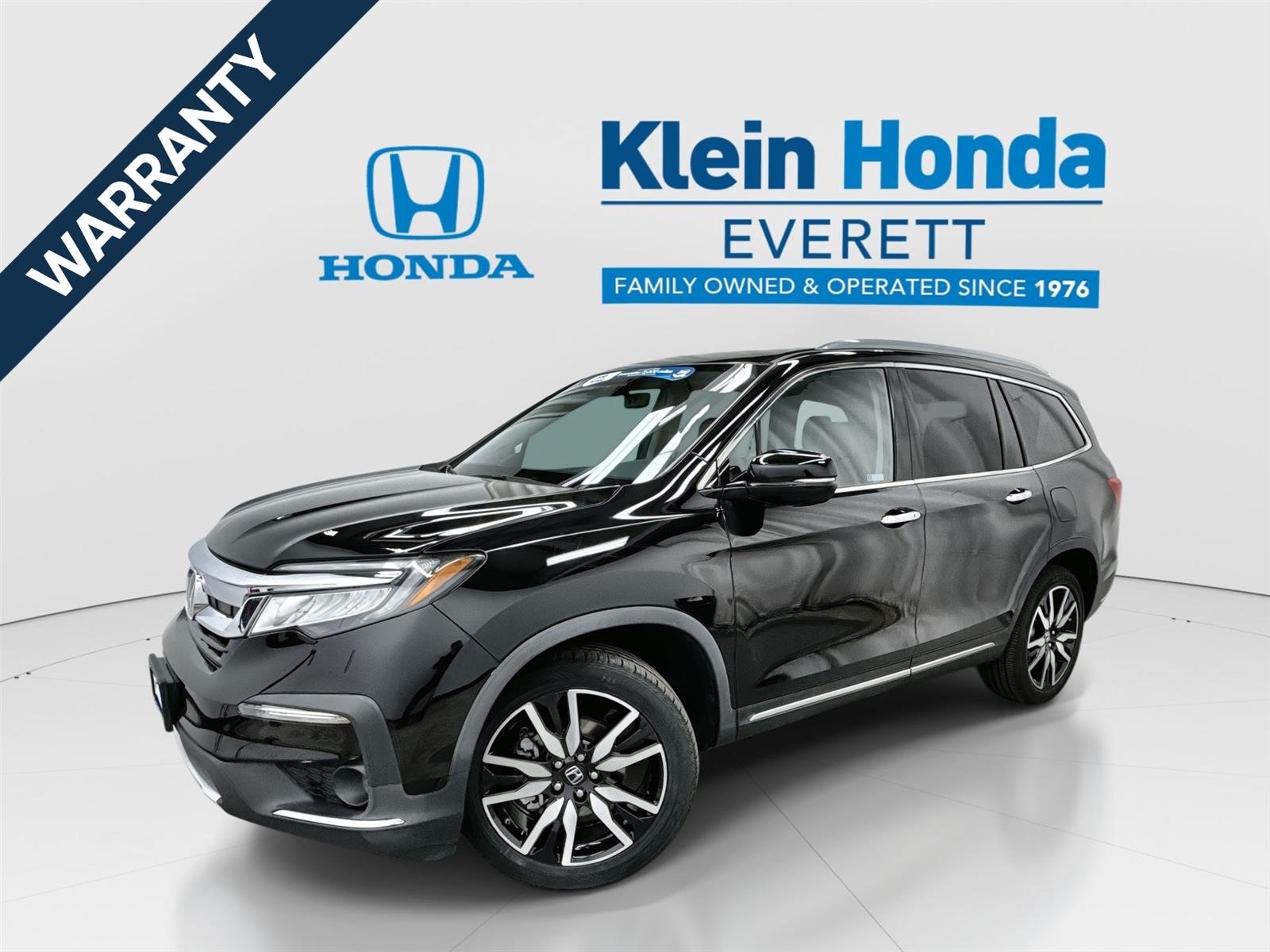 Crystal Black Pearl 2019 Honda Pilot SUV / Crossover All-Wheel Drive 9-Speed Automatic