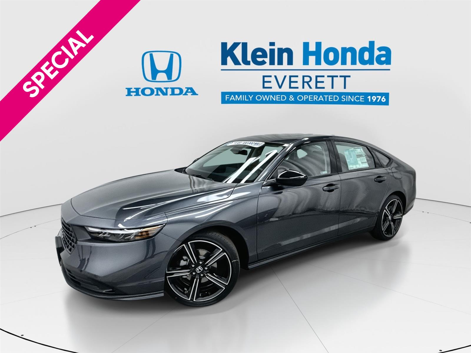 Meteorite Gray Metallic 2026 Honda Accord SE FWD Sedan Front-Wheel Drive Continuously Variable Transmission