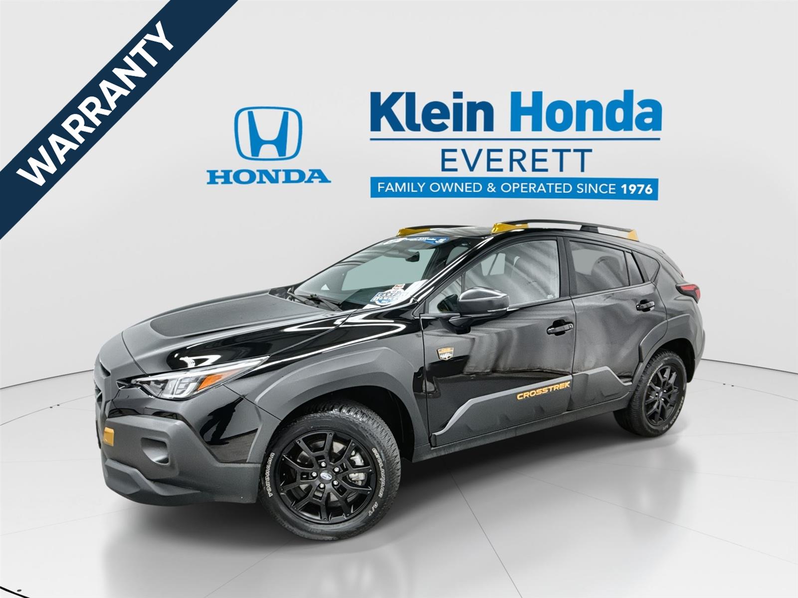 Crystal Black Silica 2024 Subaru Crosstrek Wilderness AWD SUV / Crossover All-Wheel Drive Continuously Variable Transmission