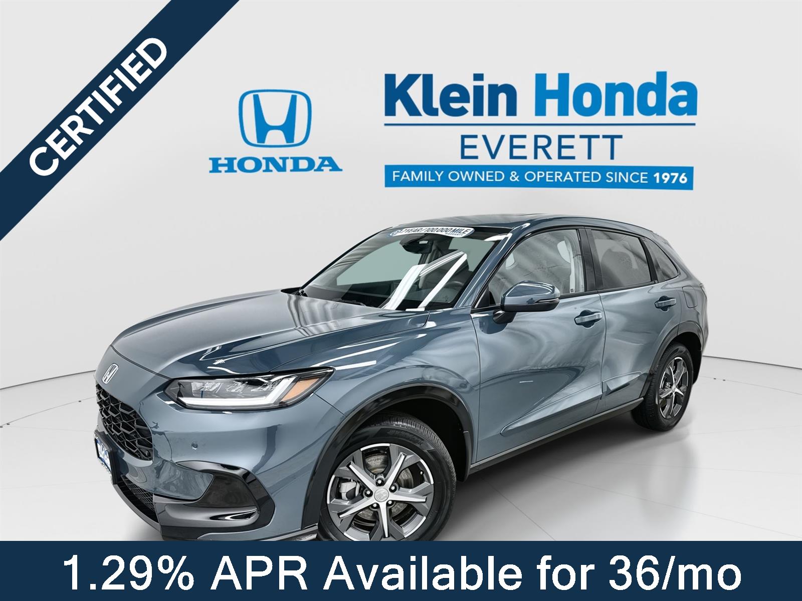 Nordic Forest Pearl 2025 Honda HR-V EX-L AWD SUV / Crossover All-Wheel Drive Continuously Variable Transmission