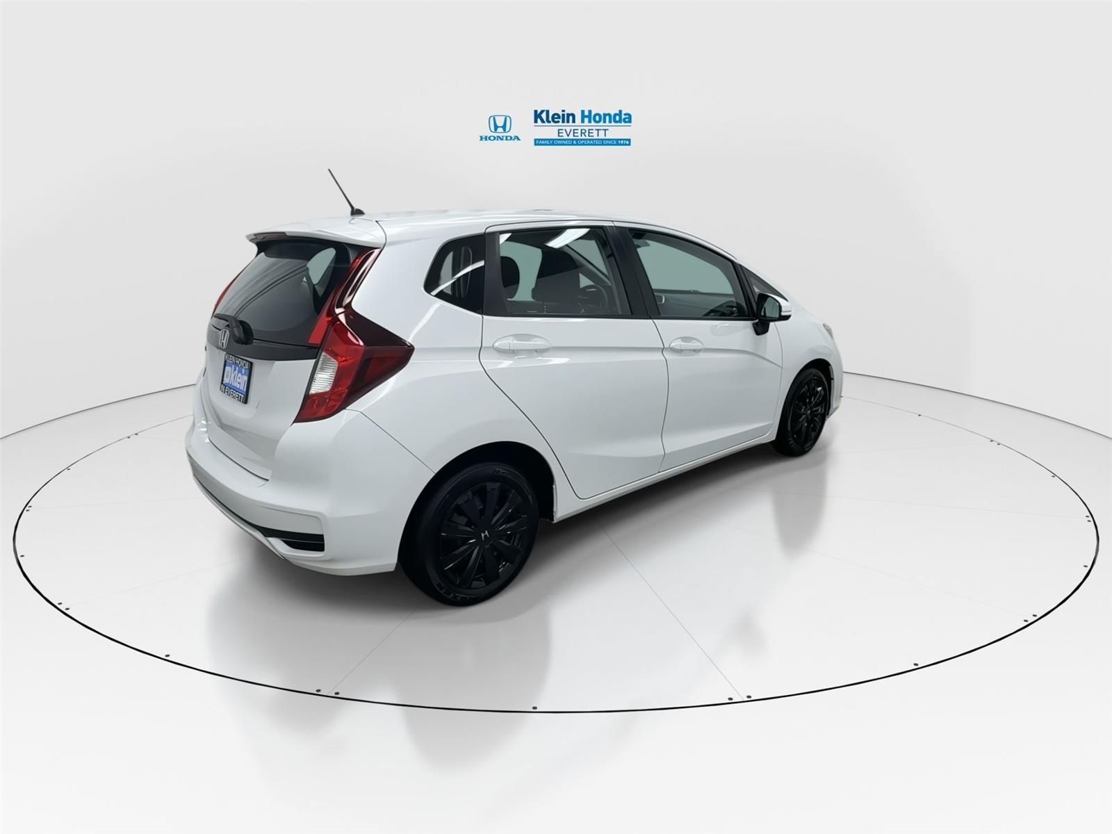 Platinum White Pearl 2019 Honda Fit LX FWD Hatchback Front-Wheel Drive Continuously Variable Transmission