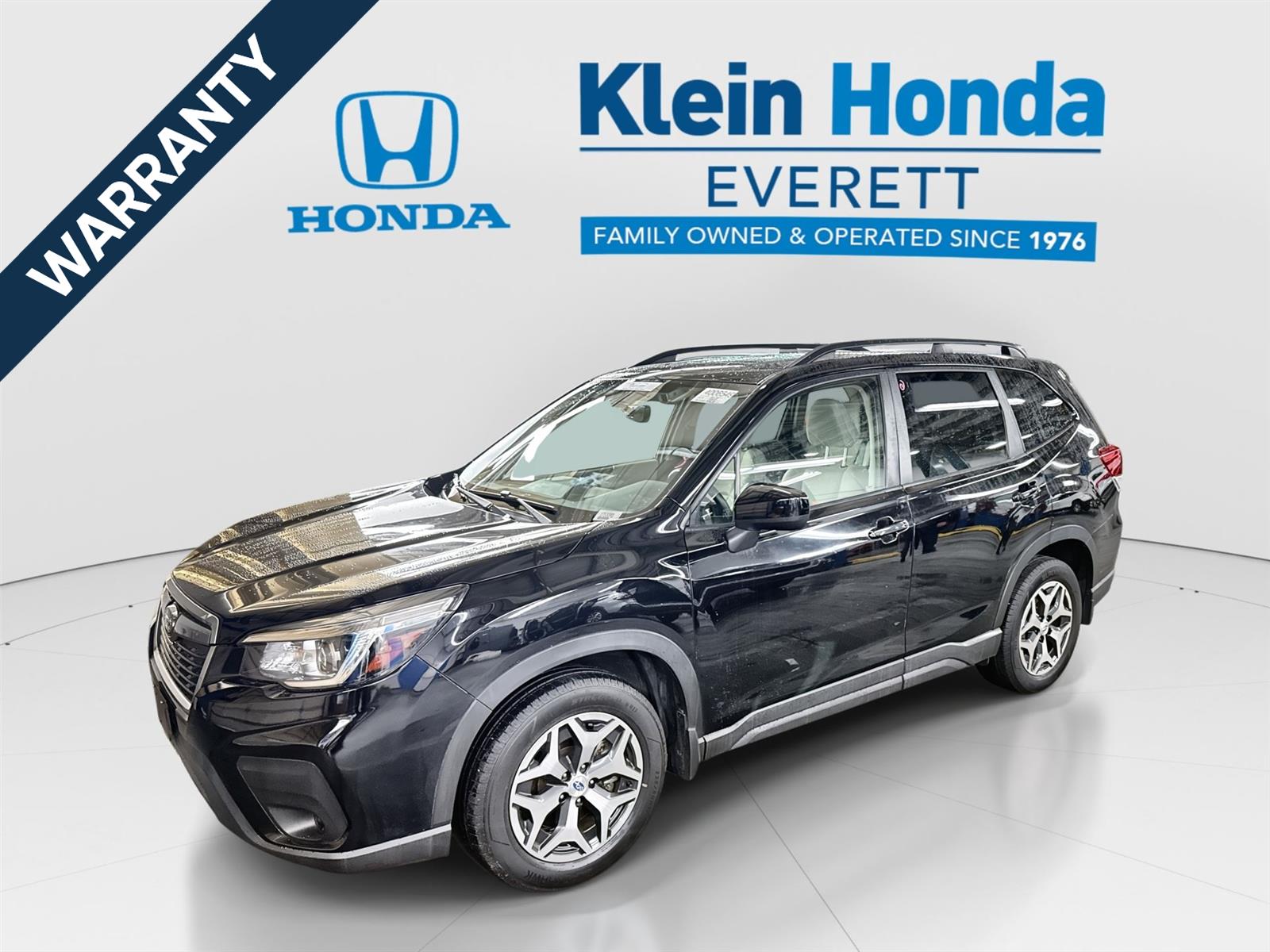 Crystal Black Silica 2019 Subaru Forester SUV / Crossover All-Wheel Drive Continuously Variable Transmission