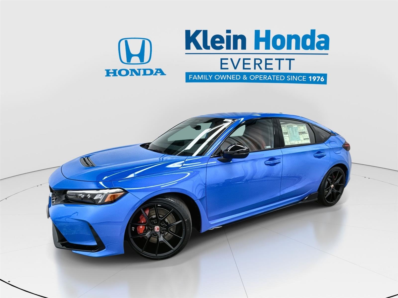 Boost Blue Pearl 2026 Honda Civic Type R FWD Hatchback Front-Wheel Drive Manual