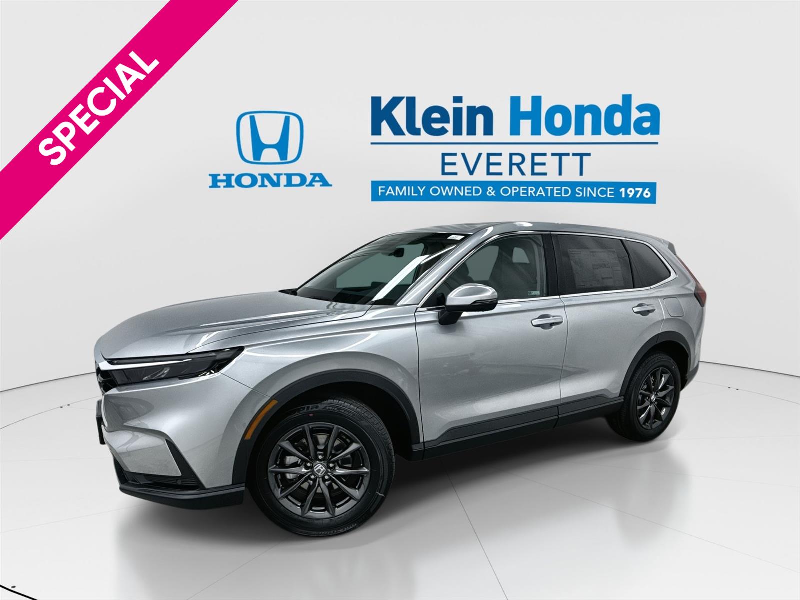 Solar Silver Metallic 2026 Honda CR-V SUV / Crossover All-Wheel Drive Continuously Variable Transmission