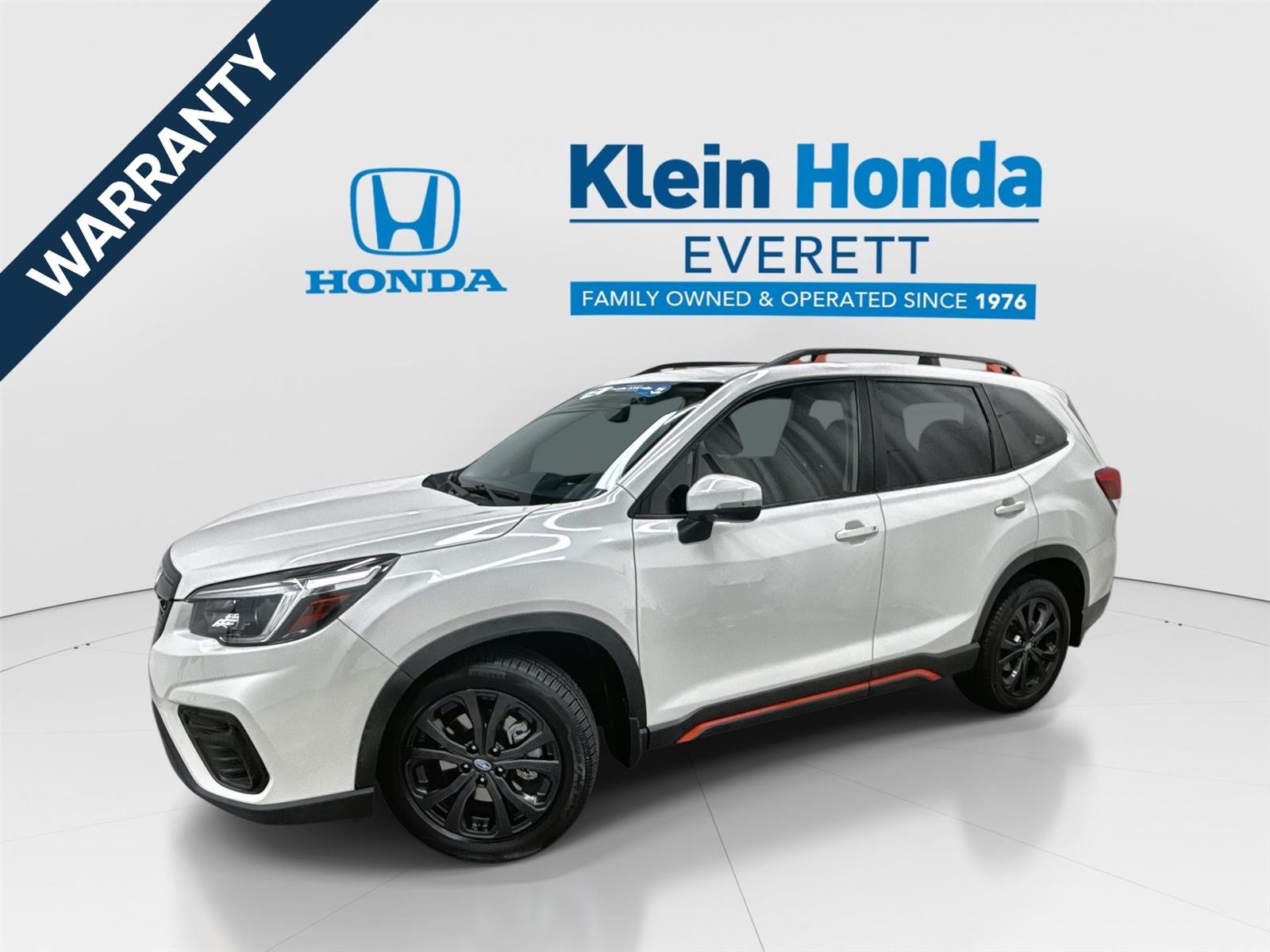Crystal White Pearl 2021 Subaru Forester SUV / Crossover All-Wheel Drive Continuously Variable Transmission