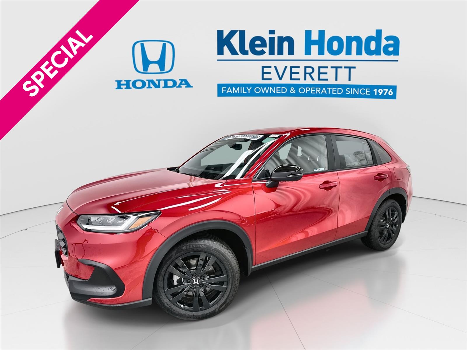 Milano Red 2026 Honda HR-V Sport AWD SUV / Crossover All-Wheel Drive Continuously Variable Transmission