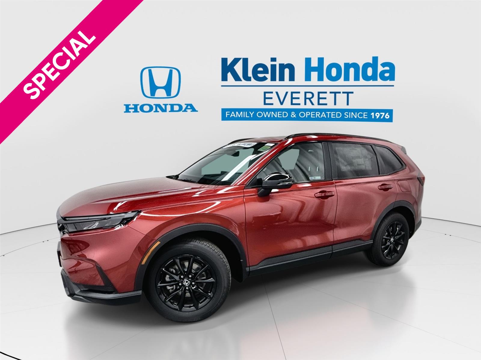 Radiant Red Metallic 2026 Honda CR-V Hybrid SUV / Crossover All-Wheel Drive 1-Speed Dual Clutch