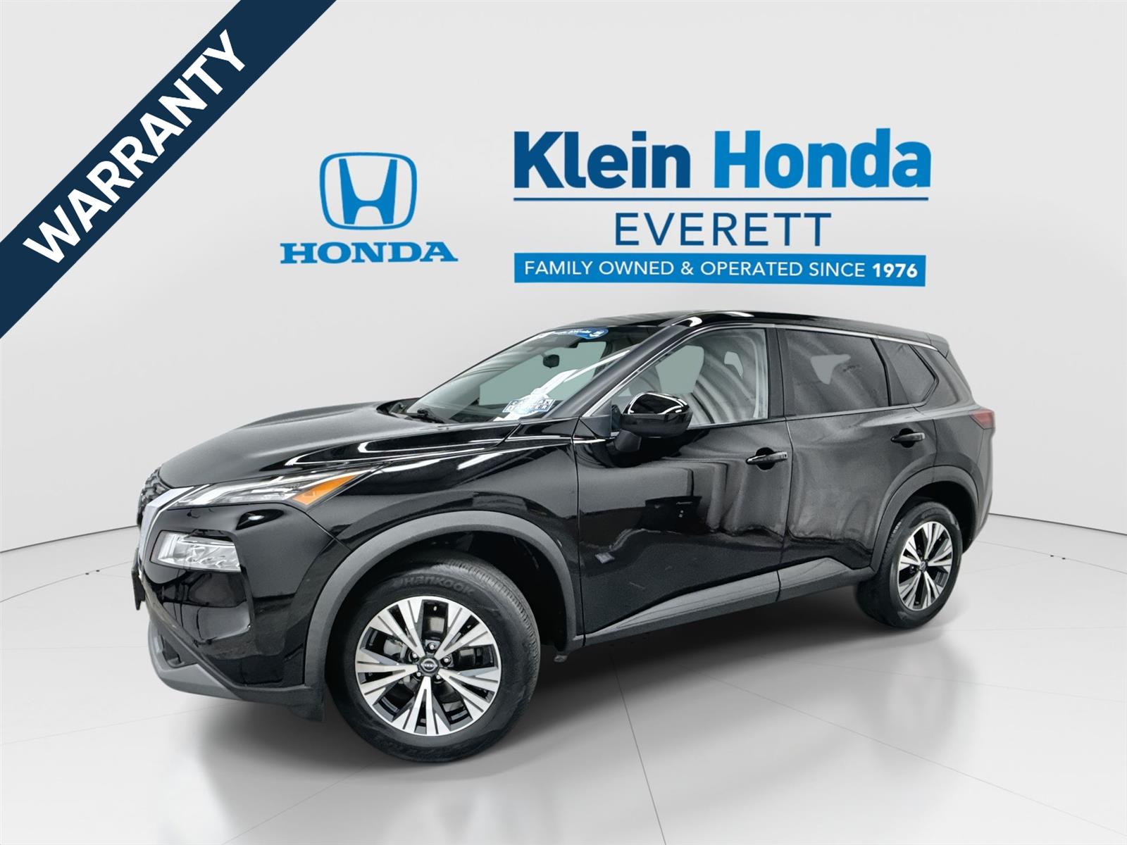 Super Black 2023 Nissan Rogue SUV / Crossover All-Wheel Drive Continuously Variable Transmission