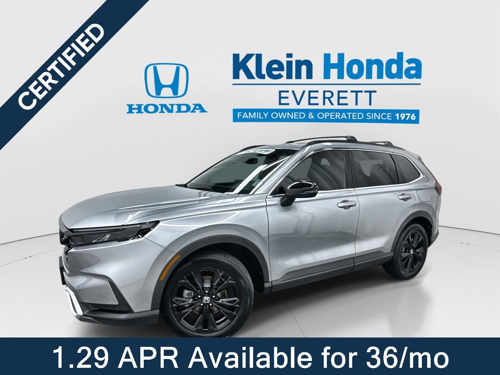 Lunar Silver Metallic 2024 Honda CR-V Hybrid Sport Touring AWD SUV / Crossover All-Wheel Drive 1-Speed Dual Clutch