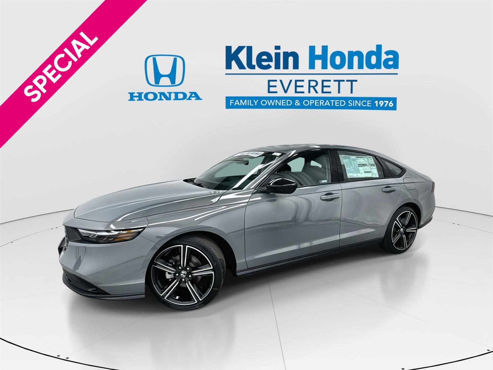 Urban Gray Pearl 2026 Honda Accord Sedan Front-Wheel Drive Continuously Variable Transmission
