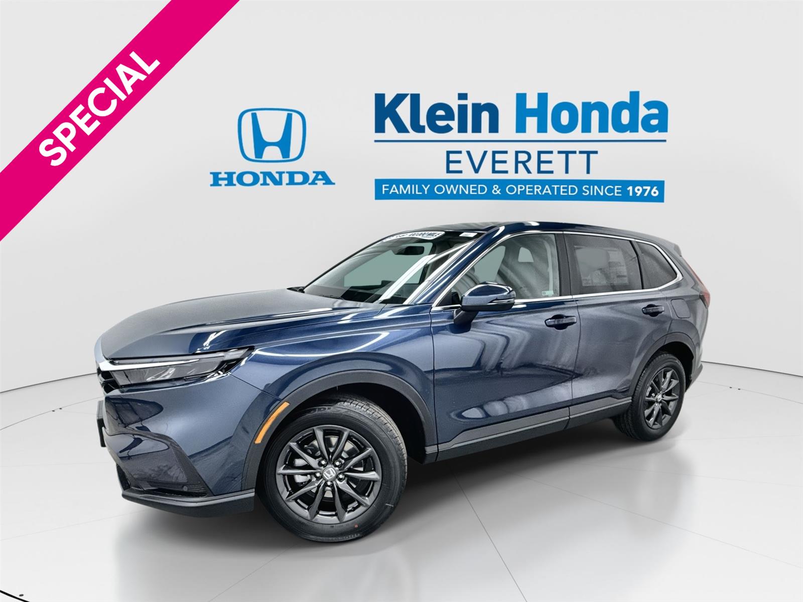 Canyon River Blue Metallic 2026 Honda CR-V SUV / Crossover All-Wheel Drive Continuously Variable Transmission