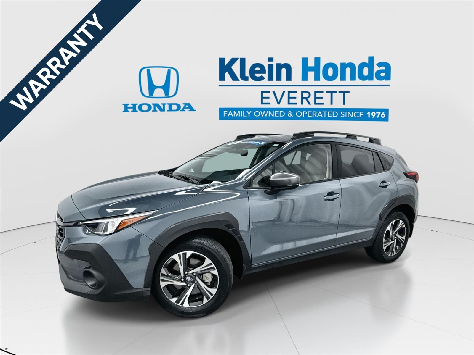 Offshore Blue Metallic 2024 Subaru Crosstrek Premium AWD SUV / Crossover All-Wheel Drive Continuously Variable Transmission