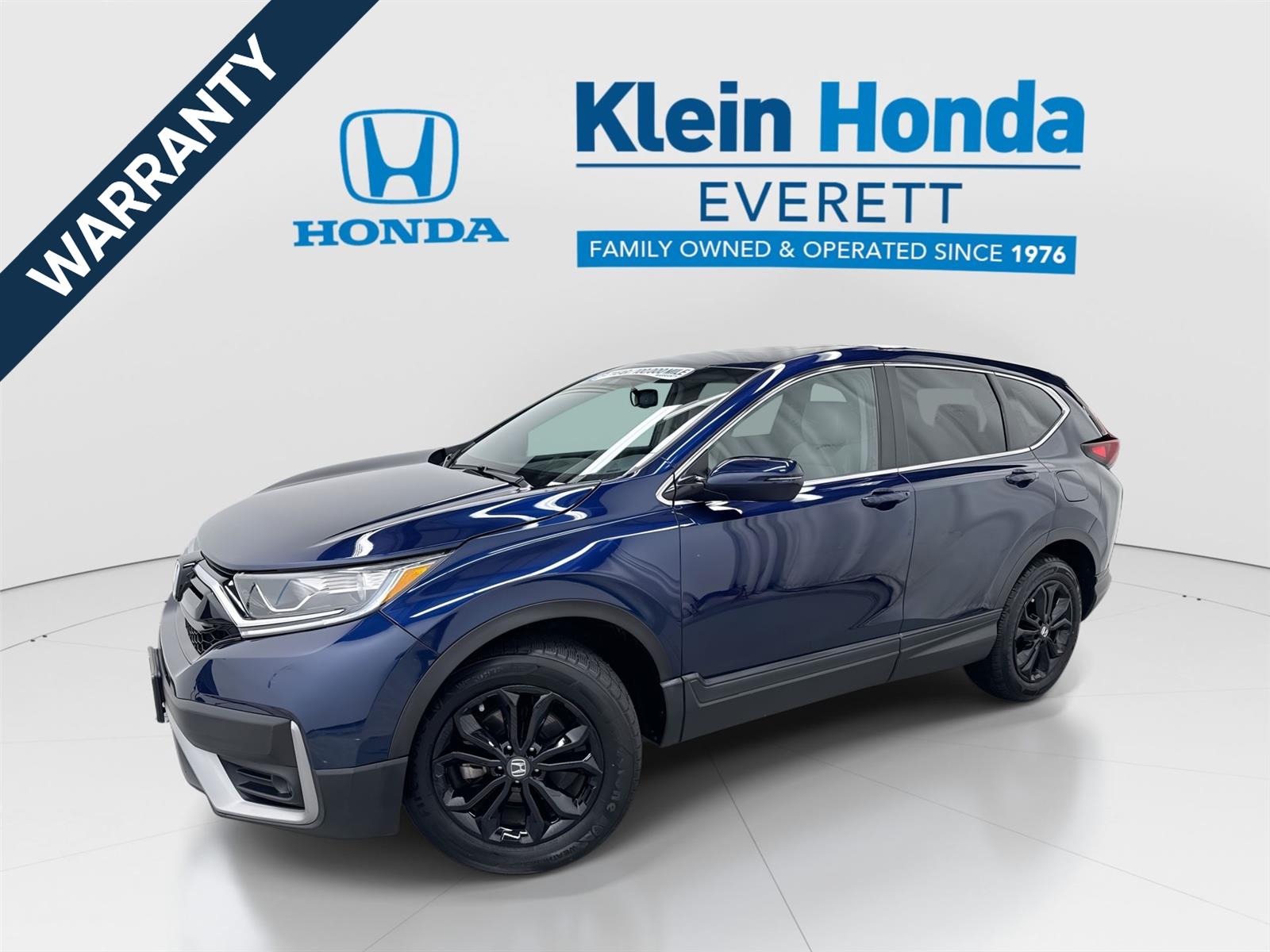 Black (Obsidian Blue Pearl) 2022 Honda CR-V EX-L AWD SUV / Crossover All-Wheel Drive Continuously Variable Transmission