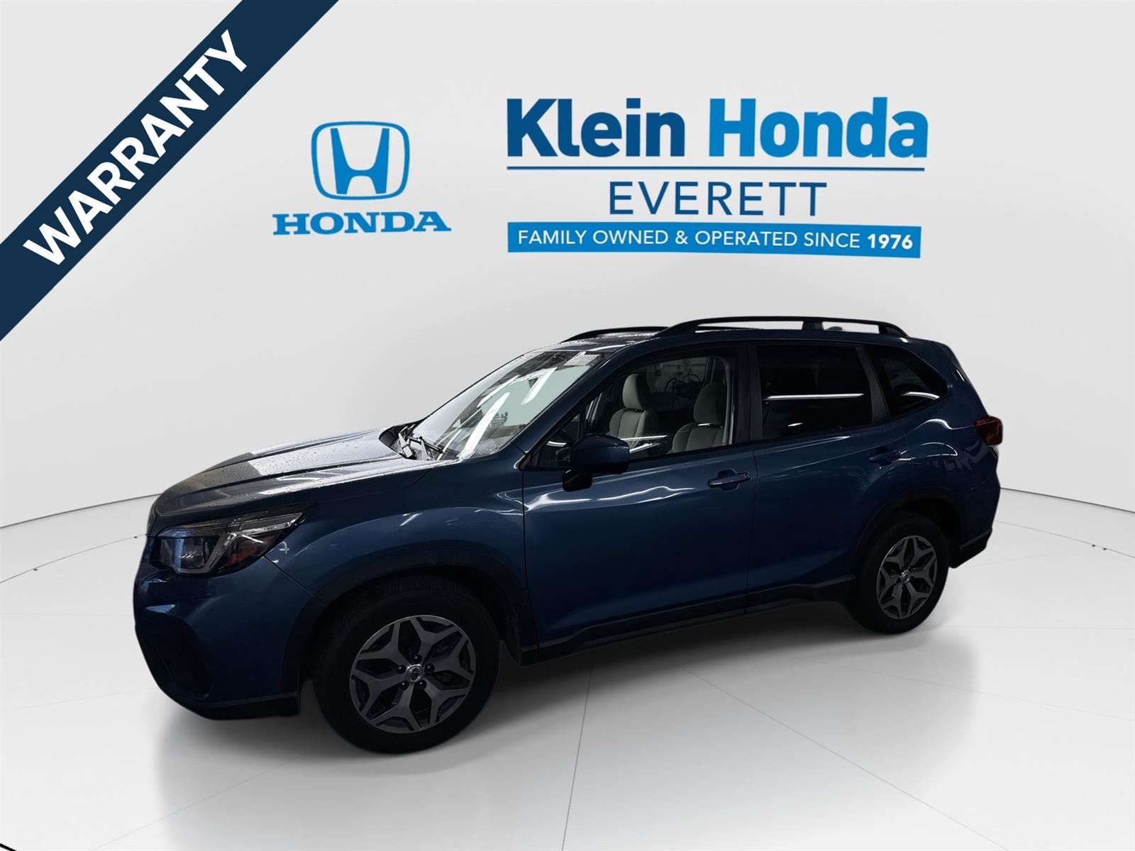 Horizon Blue Pearl 2020 Subaru Forester 2.5i Premium AWD SUV / Crossover All-Wheel Drive Continuously Variable Transmission