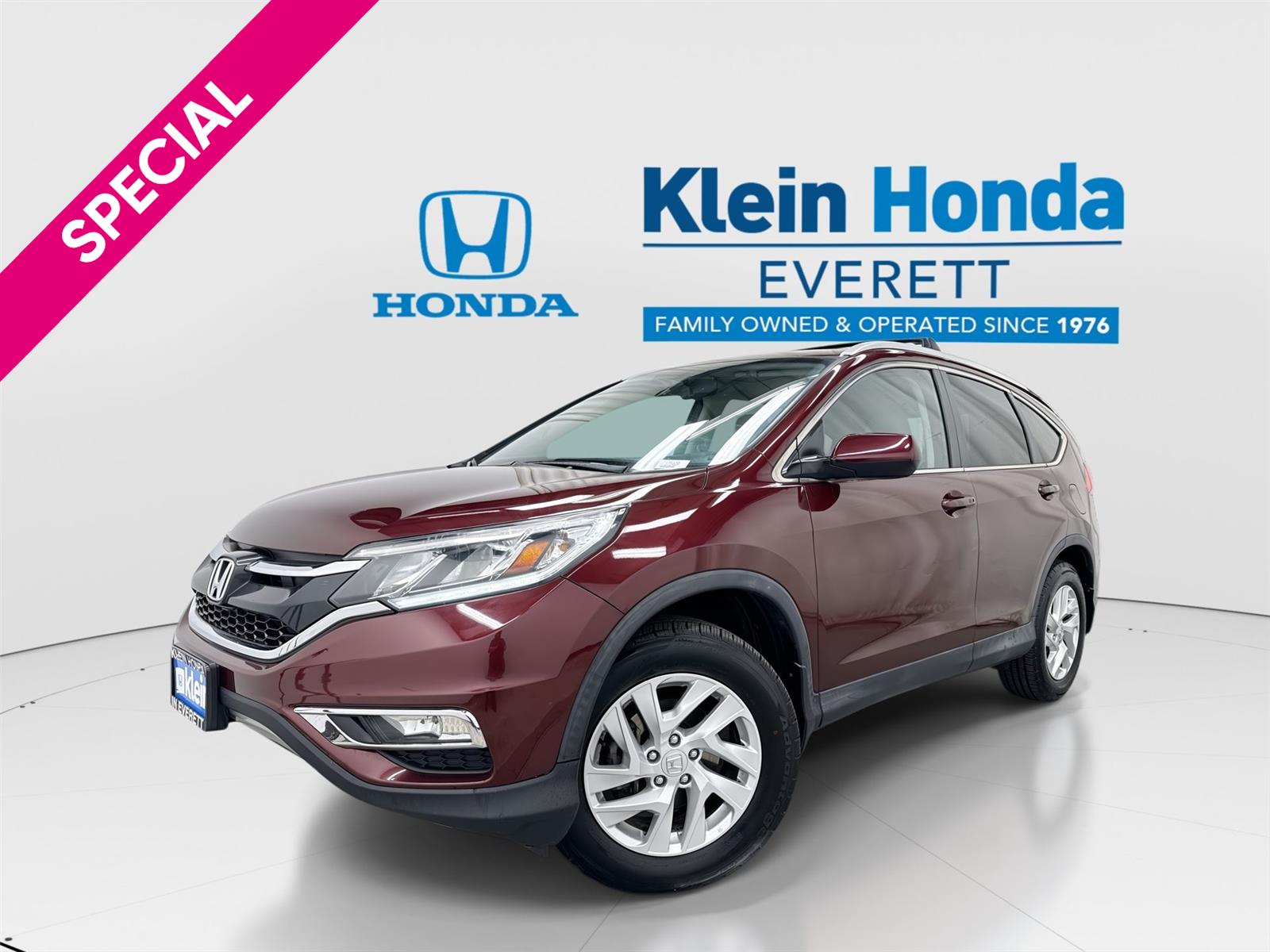 2015 Honda CR-V EX-L AWD SUV / Crossover All-Wheel Drive Continuously Variable Transmission