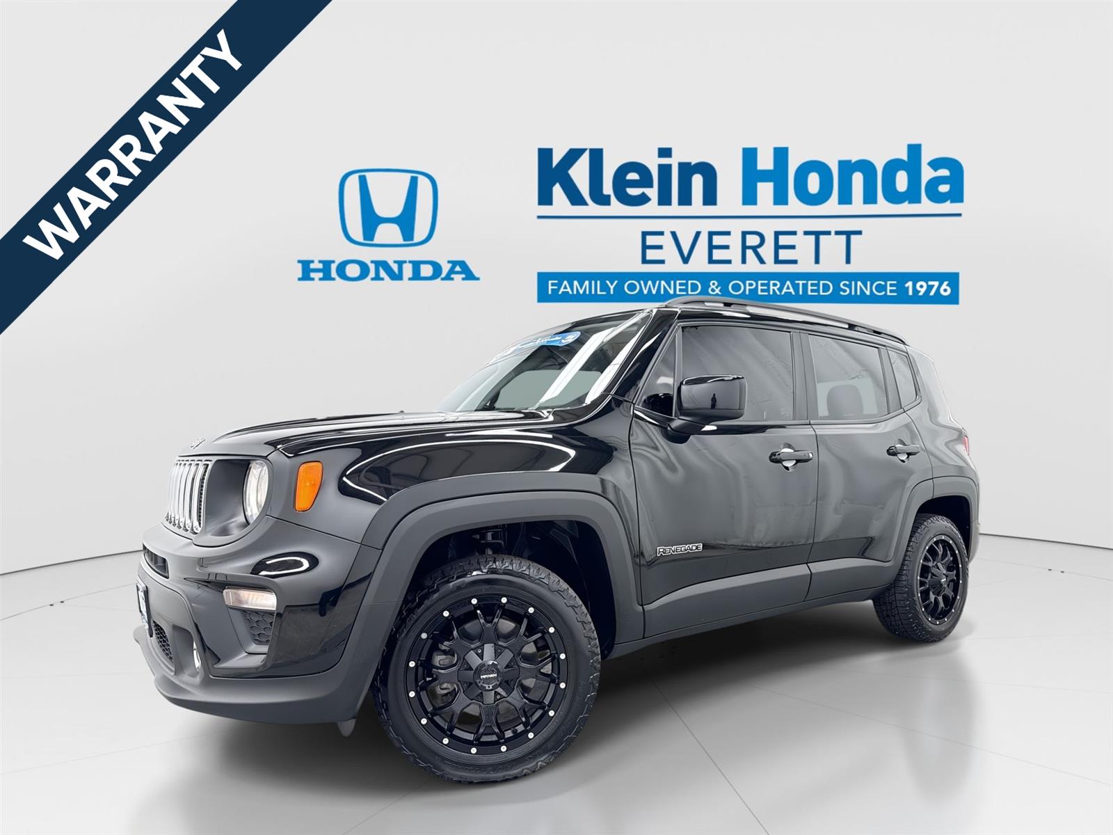 Black Clearcoat 2020 Jeep Renegade SUV / Crossover Four-Wheel Drive 9-Speed Automatic