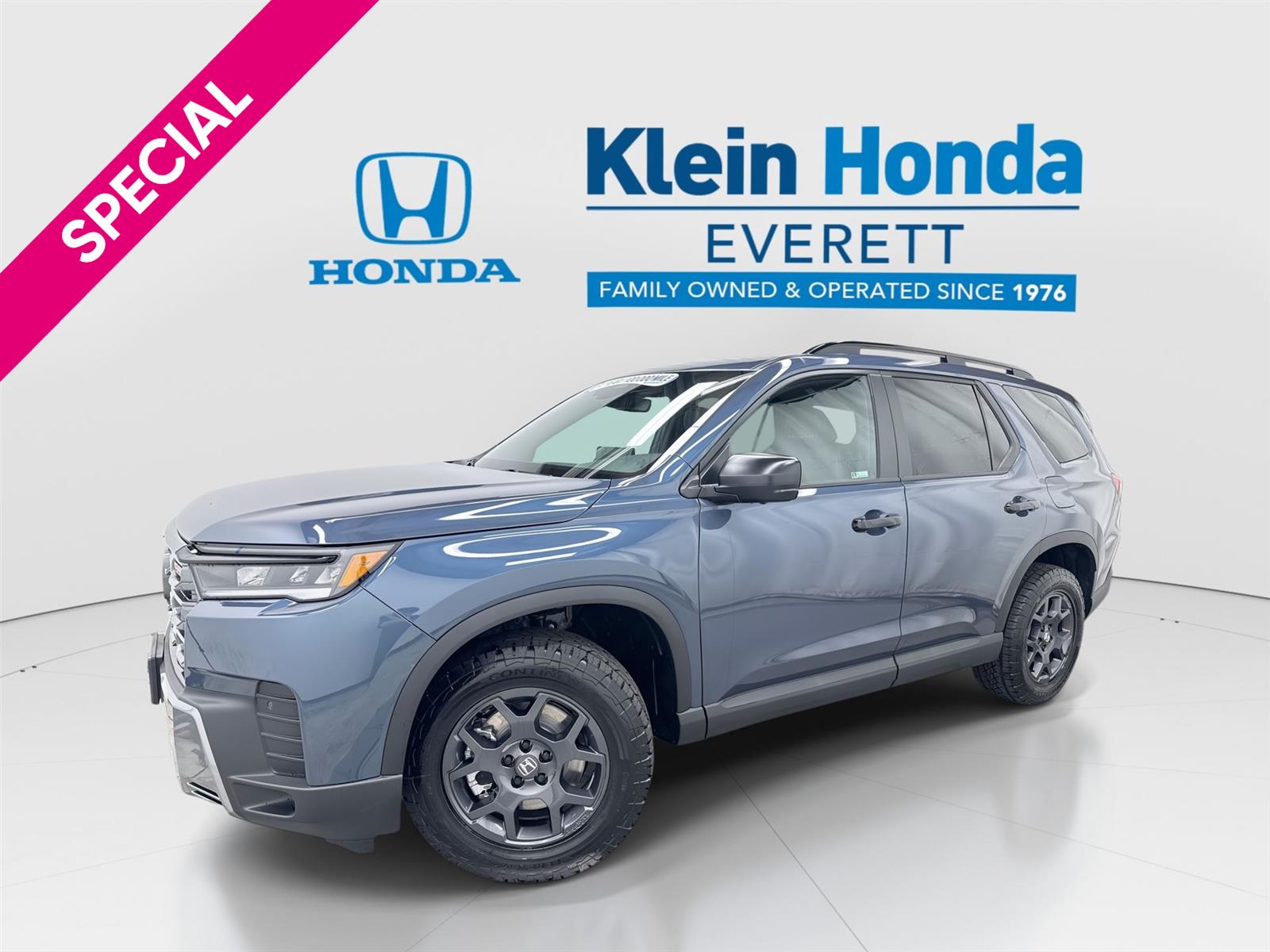 Smoke Blue Pearl 2026 Honda Pilot SUV / Crossover All-Wheel Drive Automatic