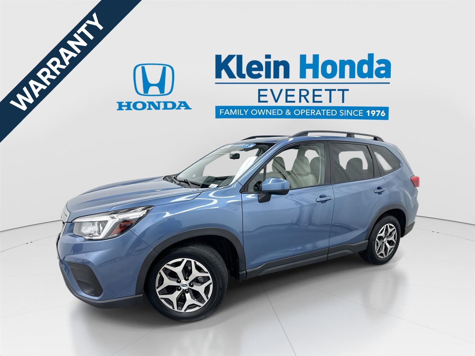 Horizon Blue Pearl 2020 Subaru Forester SUV / Crossover All-Wheel Drive Continuously Variable Transmission