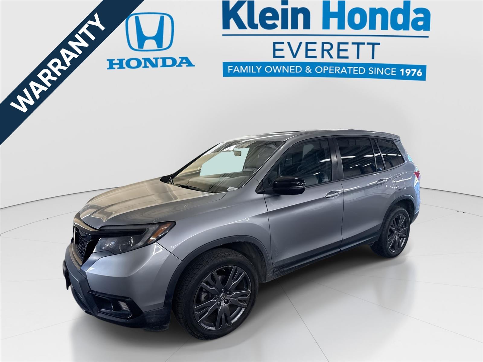 Lunar Silver Metallic 2021 Honda Passport EX-L AWD SUV / Crossover All-Wheel Drive 9-Speed Automatic