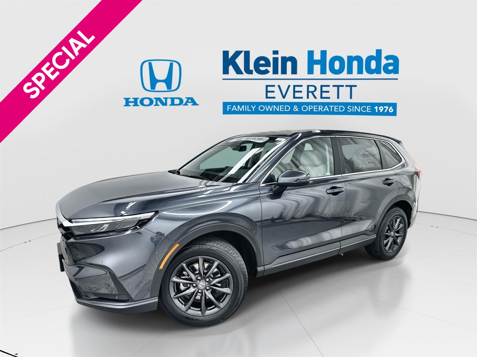 Meteorite Gray Metallic 2026 Honda CR-V SUV / Crossover All-Wheel Drive Continuously Variable Transmission