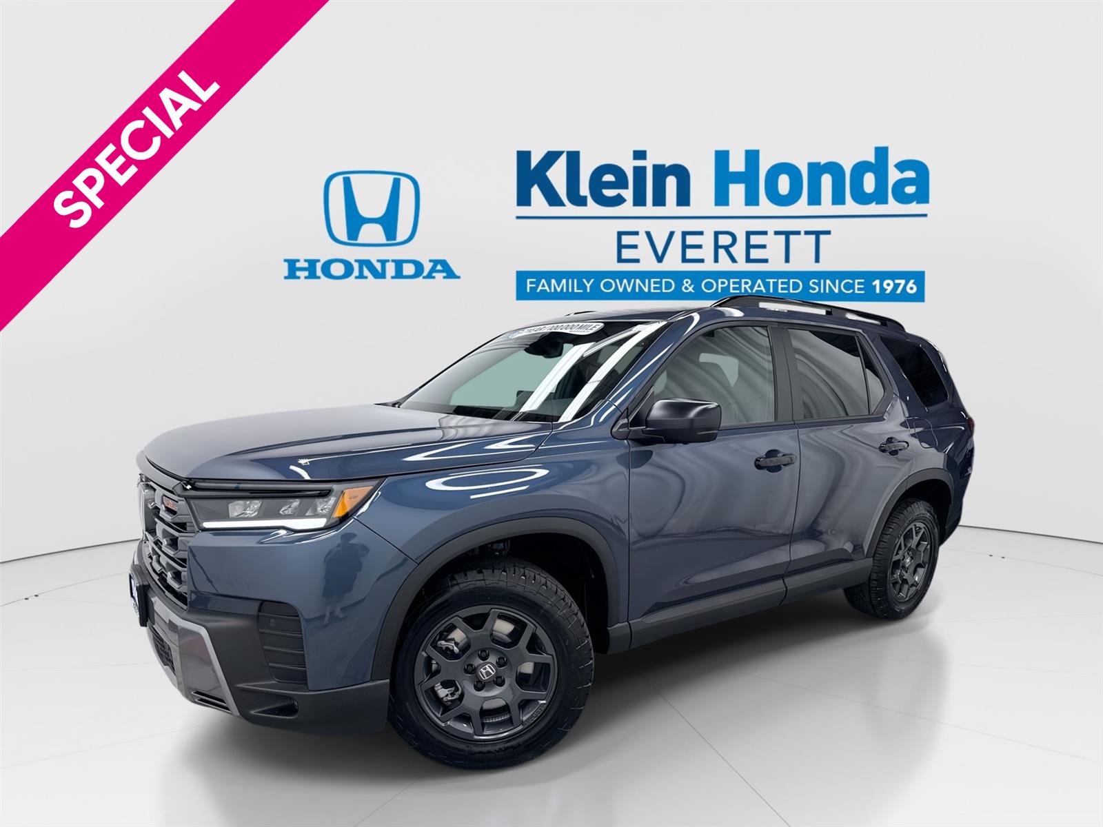 Smoke Blue Pearl 2026 Honda Pilot SUV / Crossover All-Wheel Drive Automatic