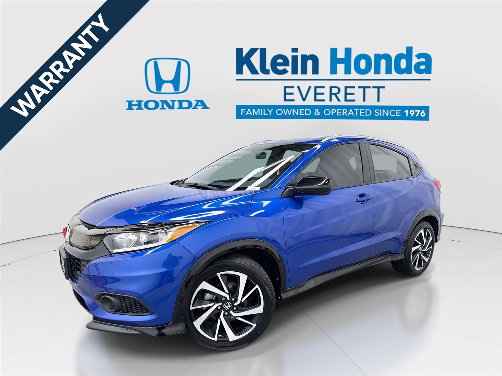 Aegean Blue Metallic 2020 Honda HR-V SUV / Crossover All-Wheel Drive 7-Speed CVT