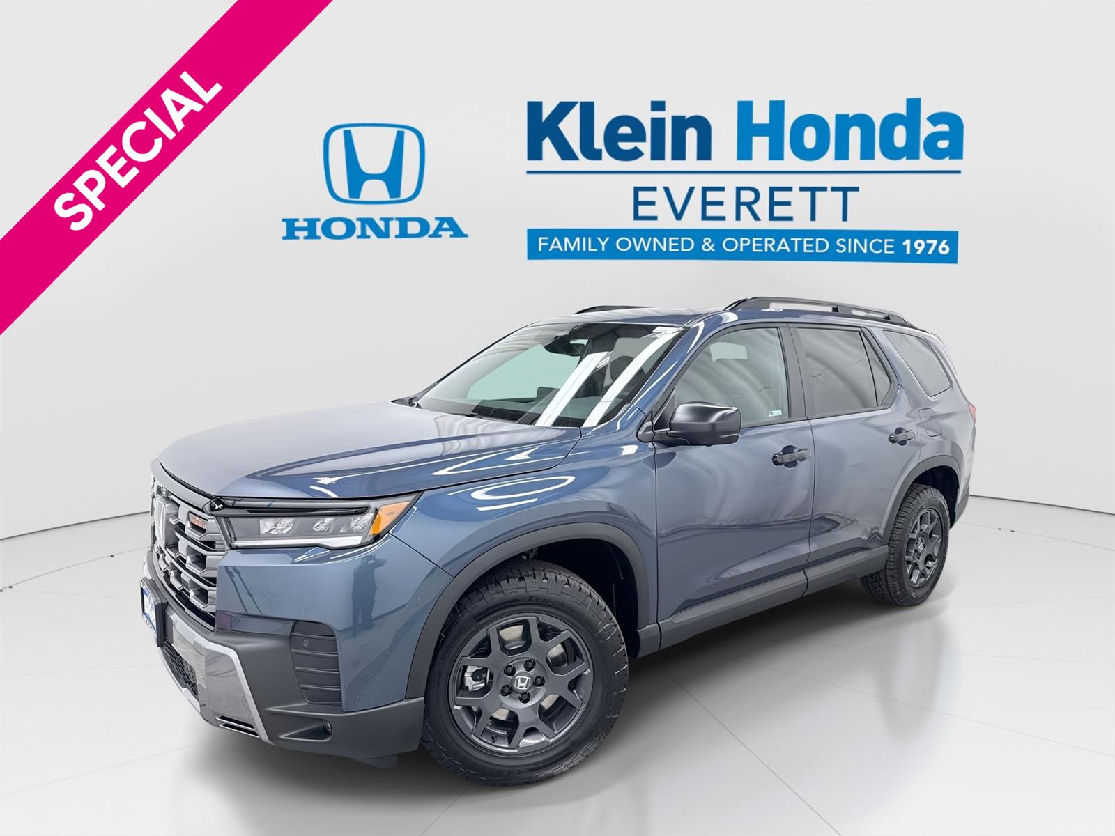 Smoke Blue Pearl 2026 Honda Pilot SUV / Crossover All-Wheel Drive Automatic