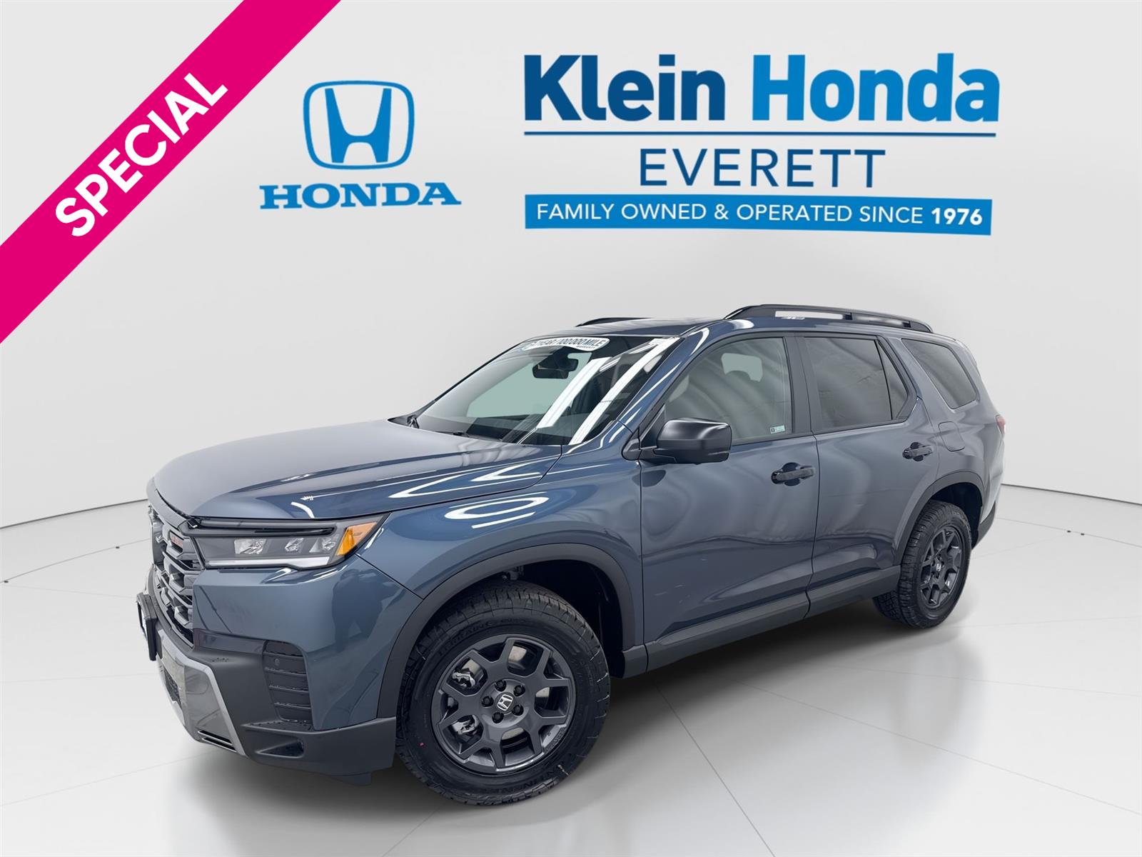 Smoke Blue Pearl 2026 Honda Pilot SUV / Crossover All-Wheel Drive Automatic