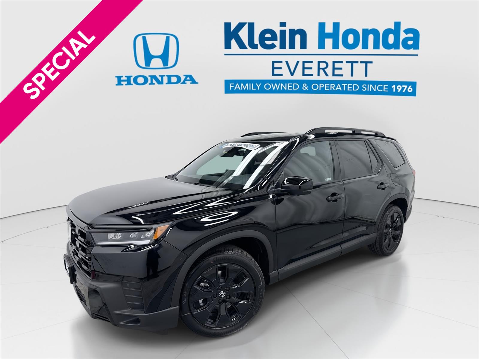 Crystal Black Pearl 2026 Honda Pilot SUV / Crossover All-Wheel Drive Automatic