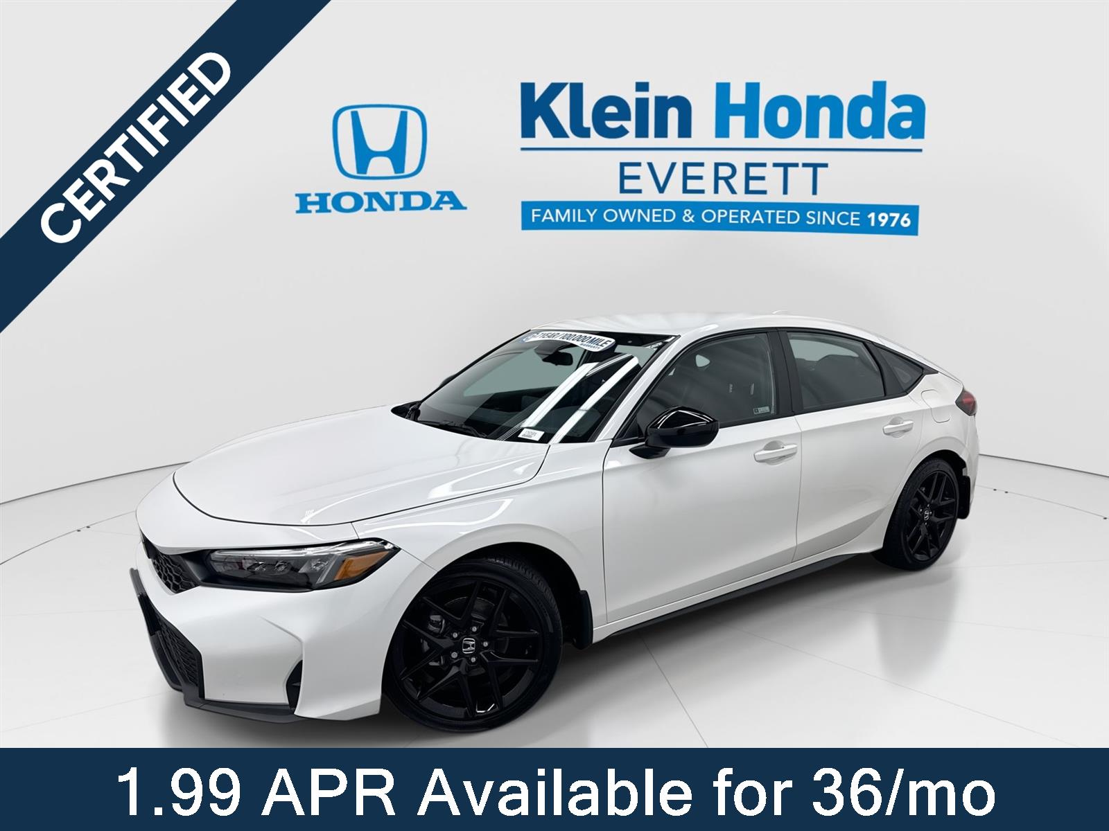 Platinum White Pearl 2025 Honda Civic Hatchback Hatchback Front-Wheel Drive Continuously Variable Transmission