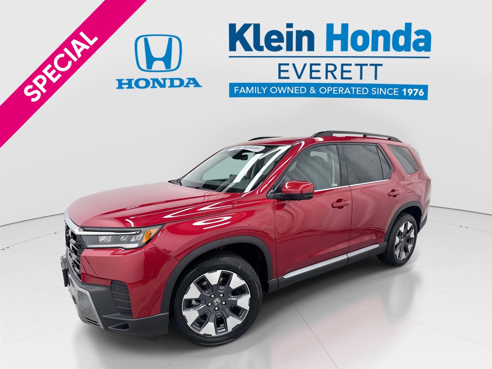 Radiant Red Metallic II 2026 Honda Pilot SUV / Crossover All-Wheel Drive Automatic