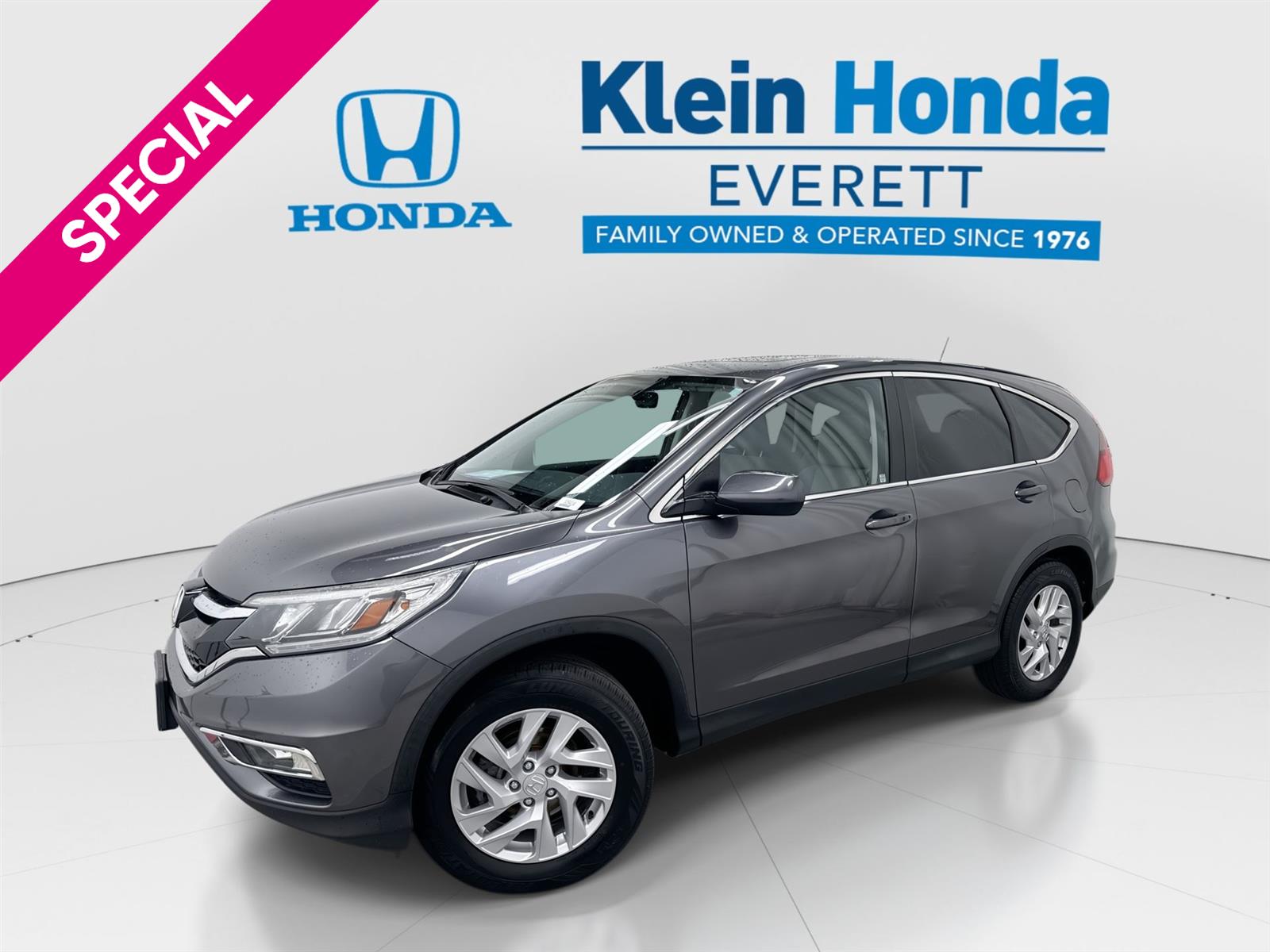 Urban Titanium Metallic 2015 Honda CR-V SUV / Crossover All-Wheel Drive Continuously Variable Transmission
