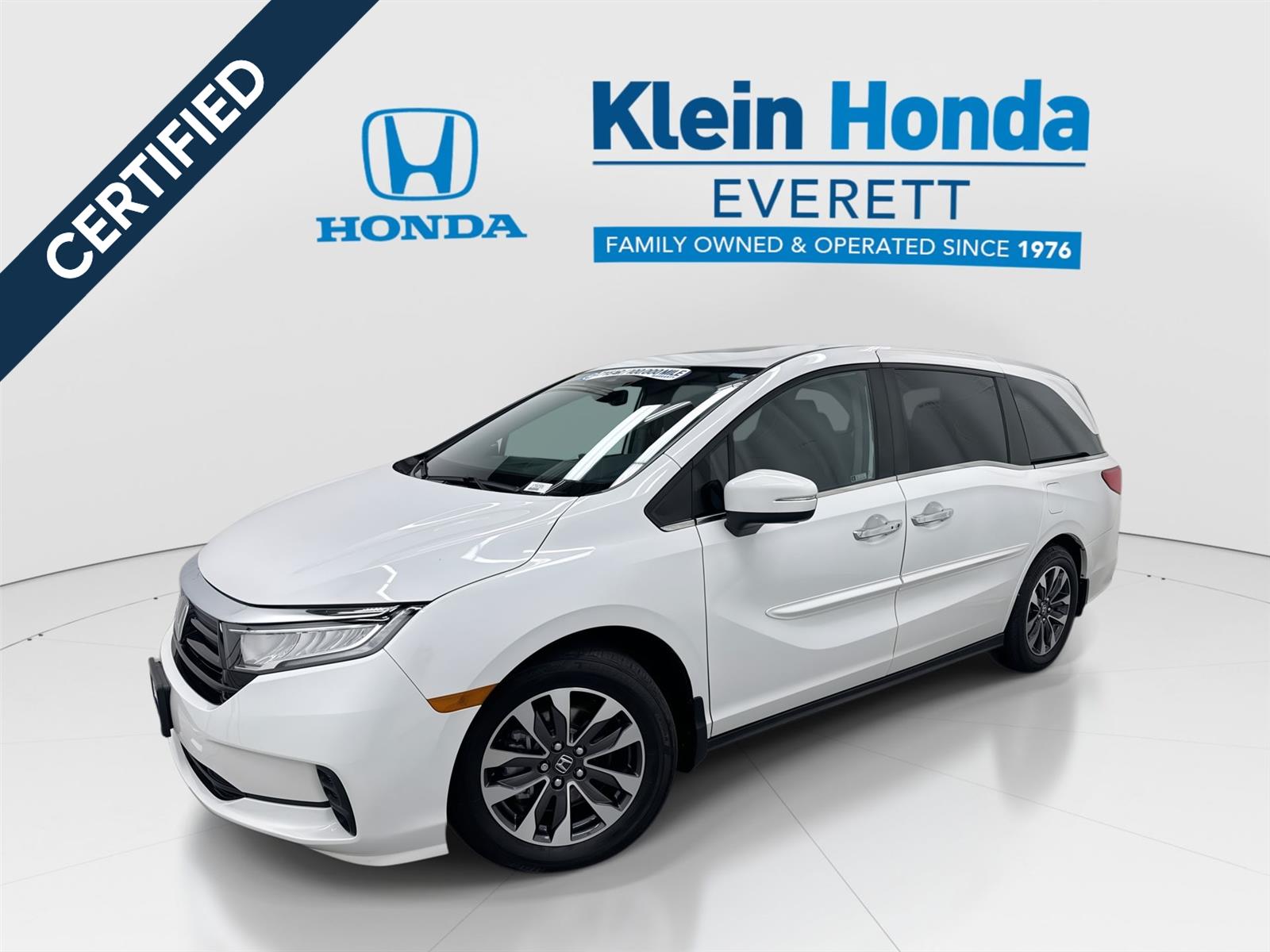 Platinum White Pearl 2023 Honda Odyssey Minivan Front-Wheel Drive Automatic