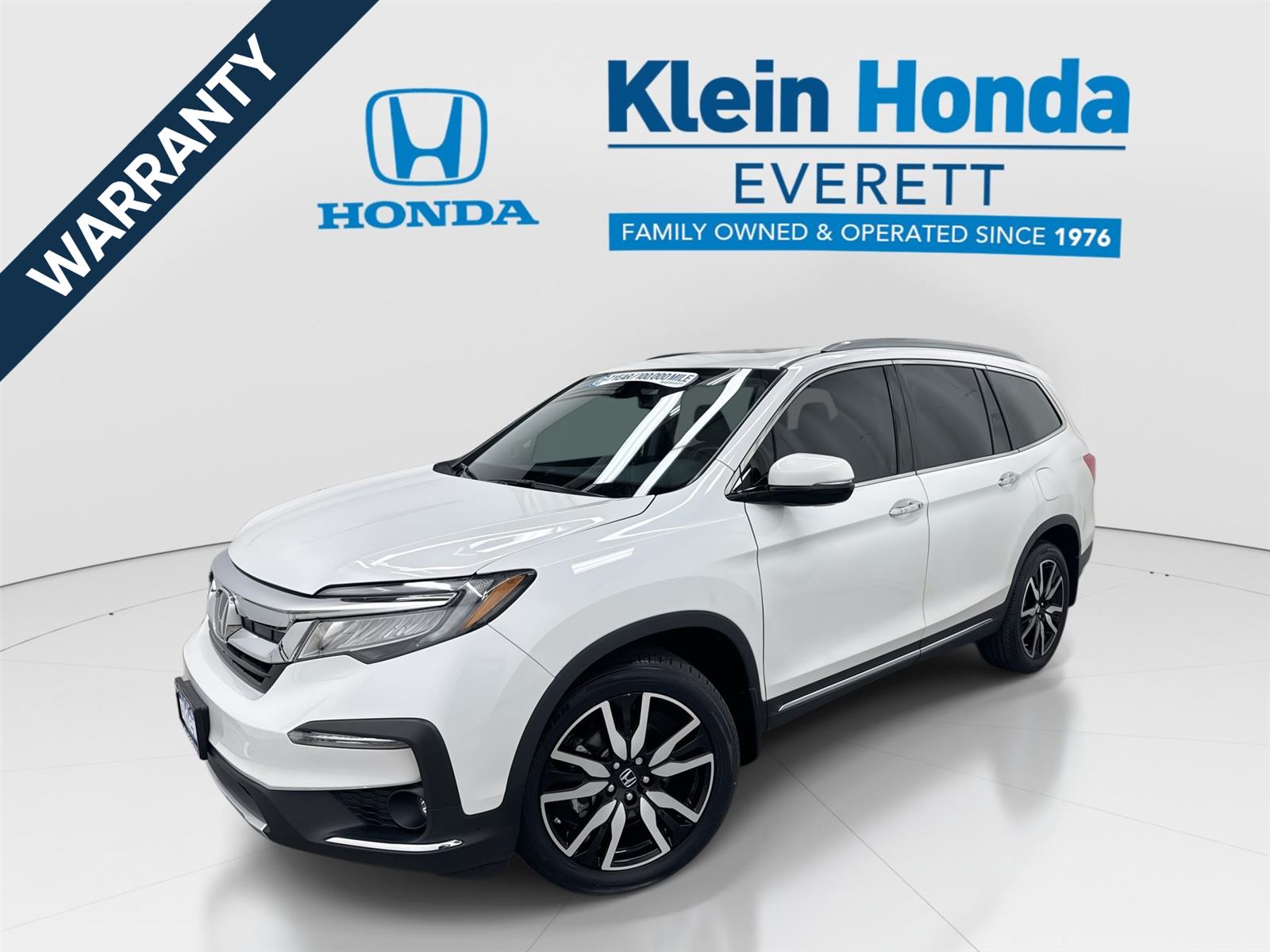 Platinum White Pearl 2021 Honda Pilot SUV / Crossover All-Wheel Drive 9-Speed Automatic