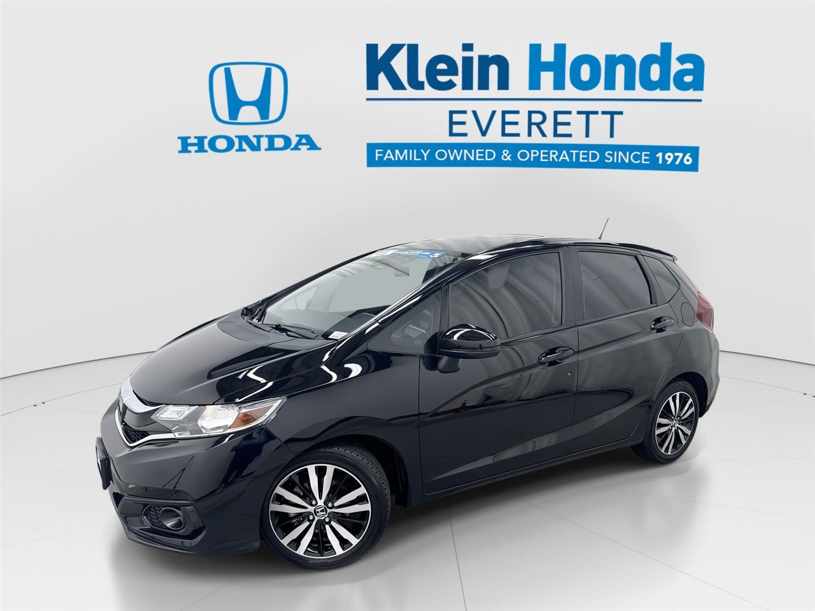 Crystal Black Pearl 2020 Honda Fit Hatchback Front-Wheel Drive 7-Speed CVT