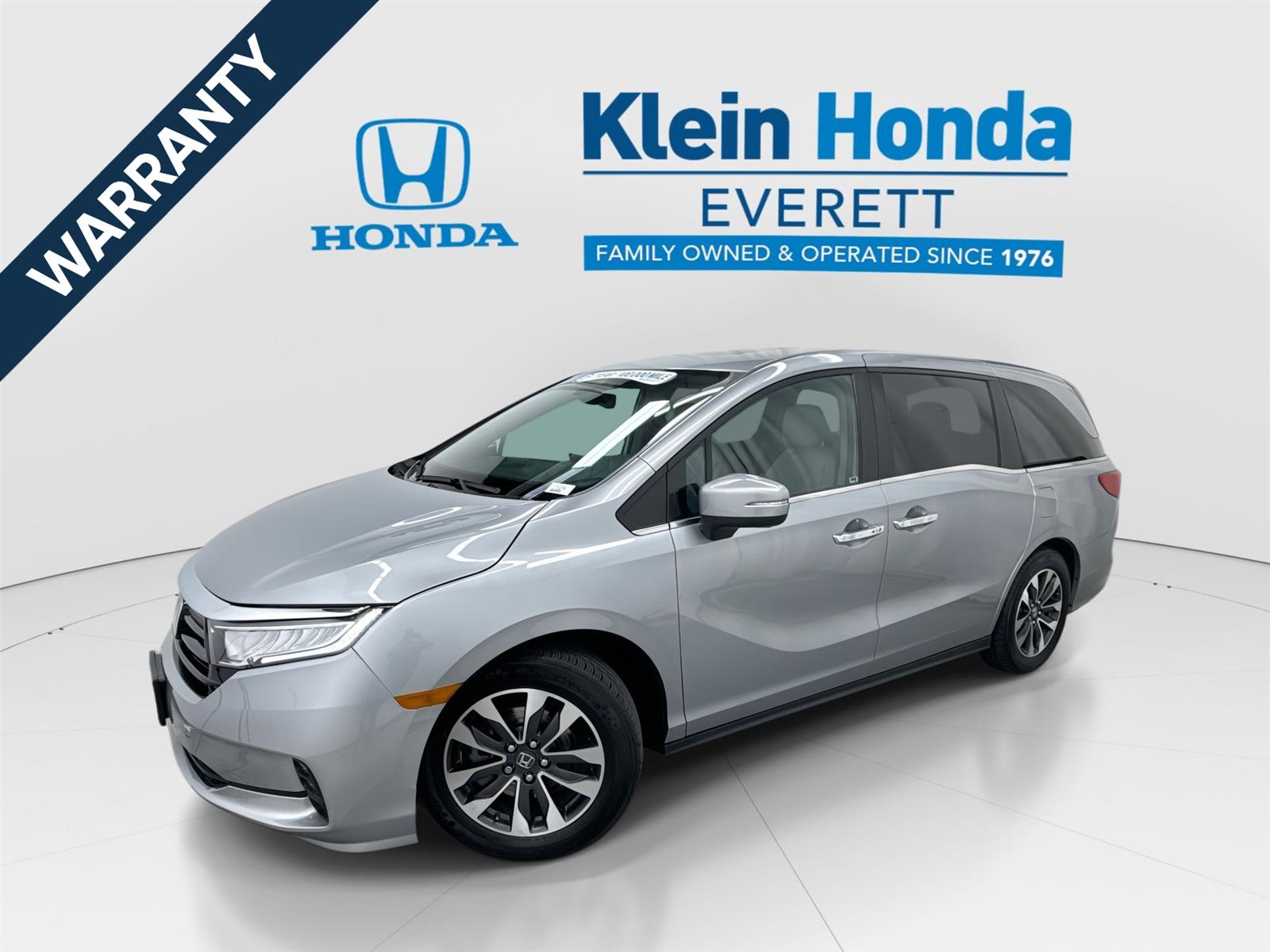 Lunar Silver Metallic 2022 Honda Odyssey Minivan Front-Wheel Drive Automatic