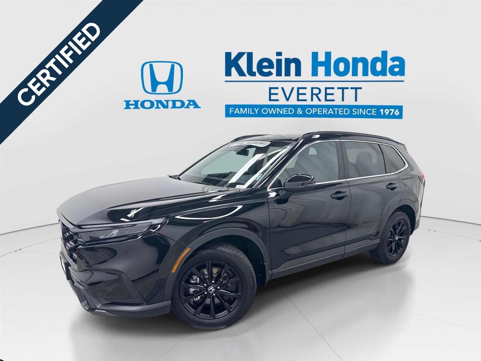 Crystal Black Pearl 2025 Honda CR-V Hybrid SUV / Crossover All-Wheel Drive 1-Speed Dual Clutch